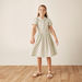 Juniors All-Over Heart Print Polo Dress with Short Sleeves-Dresses%2C Gowns and Frocks-thumbnail-0