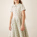 Juniors All-Over Heart Print Polo Dress with Short Sleeves-Dresses%2C Gowns and Frocks-thumbnail-2