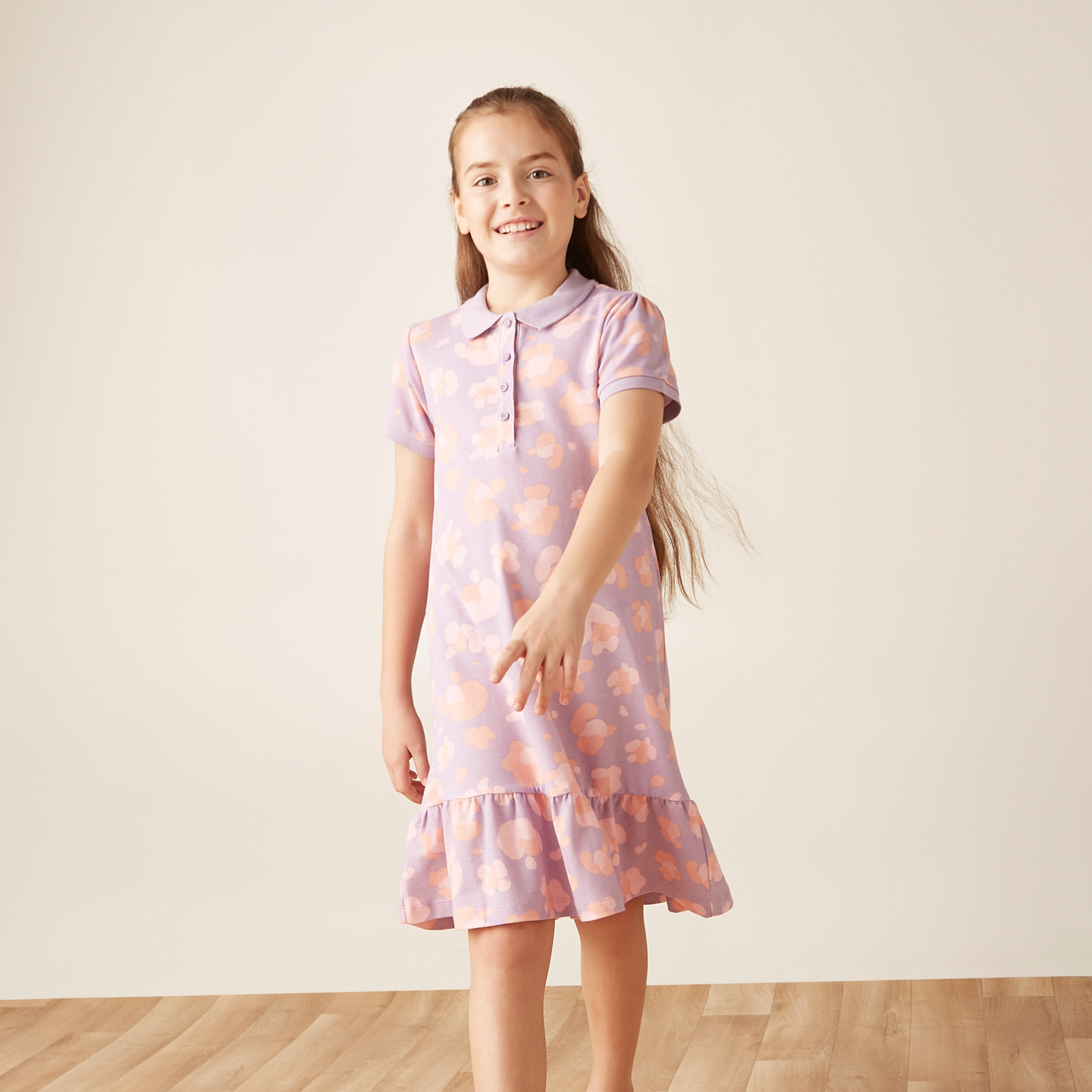 Buy Barbie Sweat Dress with Round Neck and Long Sleeves Online | Babyshop  Kuwait