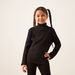 Juniors Textured Turtle Neck Pullover with Long Sleeves-Sweatshirts-thumbnailMobile-0