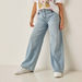 Juniors Denim Jeans with Button Closure and Pockets-Jeans and Jeggings-thumbnail-0