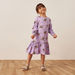 Juniors All-Over Butterfly Print Dress with Long Sleeves-Dresses%2C Gowns and Frocks-thumbnail-0