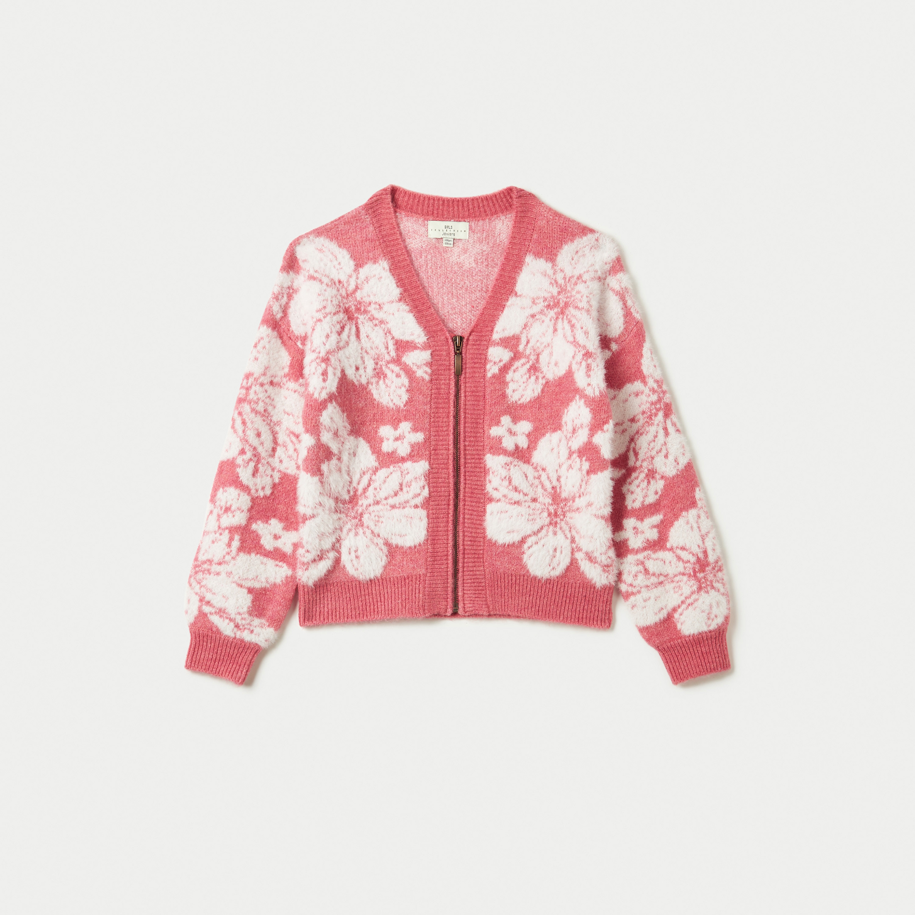 Floral print cardigan sweaters hotsell