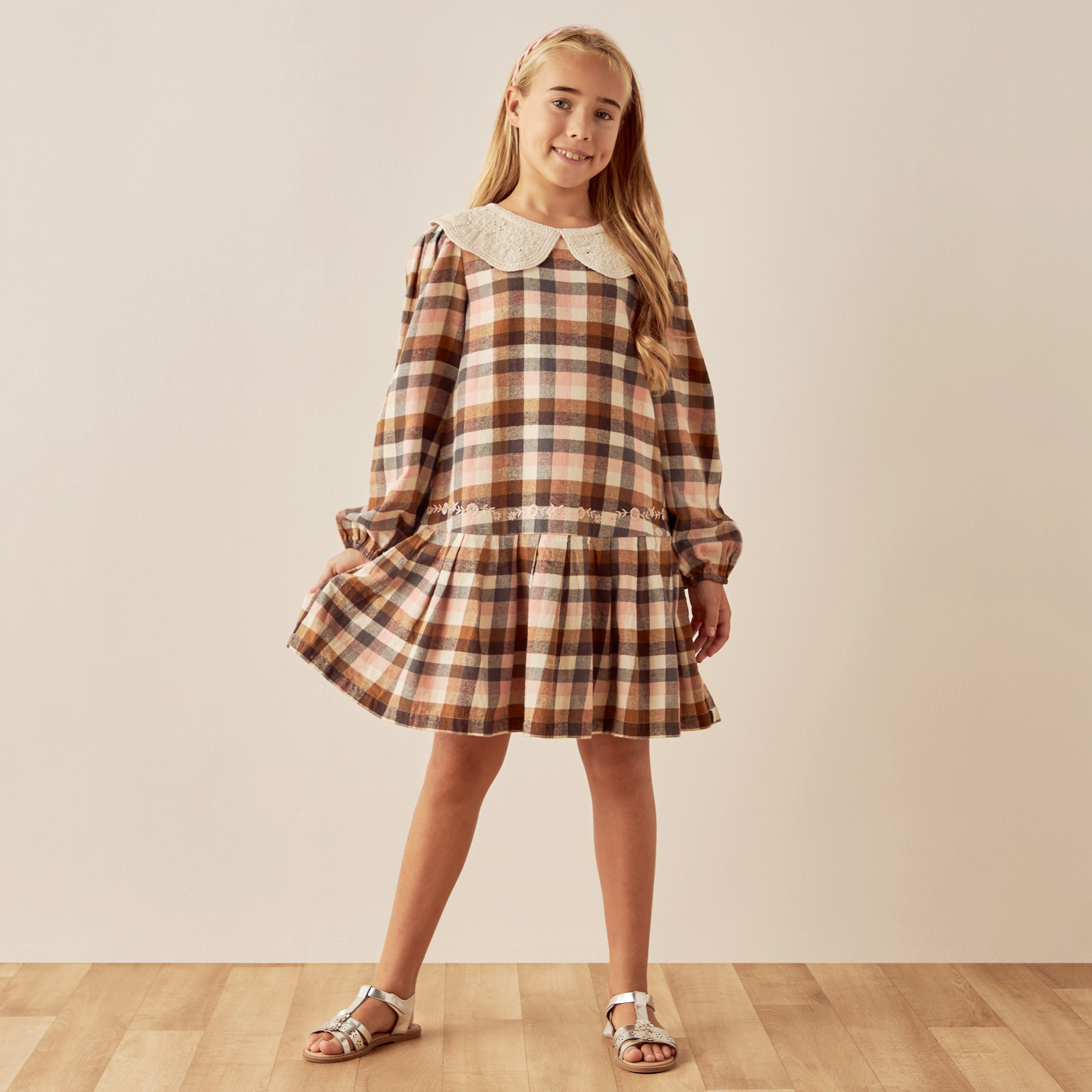 Mothercare 2025 tartan dress