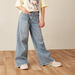 Lee Cooper Girls' Wide Leg Jeans-Pants-thumbnail-0
