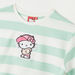 Sanrio Hello Kitty Applique Detail T-shirt-T Shirts-thumbnail-1