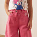 Sanrio Girls' Hello Kitty Printed Wide Leg Jeans-Pants-thumbnailMobile-2