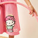Sanrio Hello Kitty Print Dress with Cap Sleeves-Dresses%2C Gowns and Frocks-thumbnailMobile-4