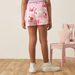 All-Over Barbie Print Shorts with Drawstring Closure-Shorts-thumbnailMobile-2
