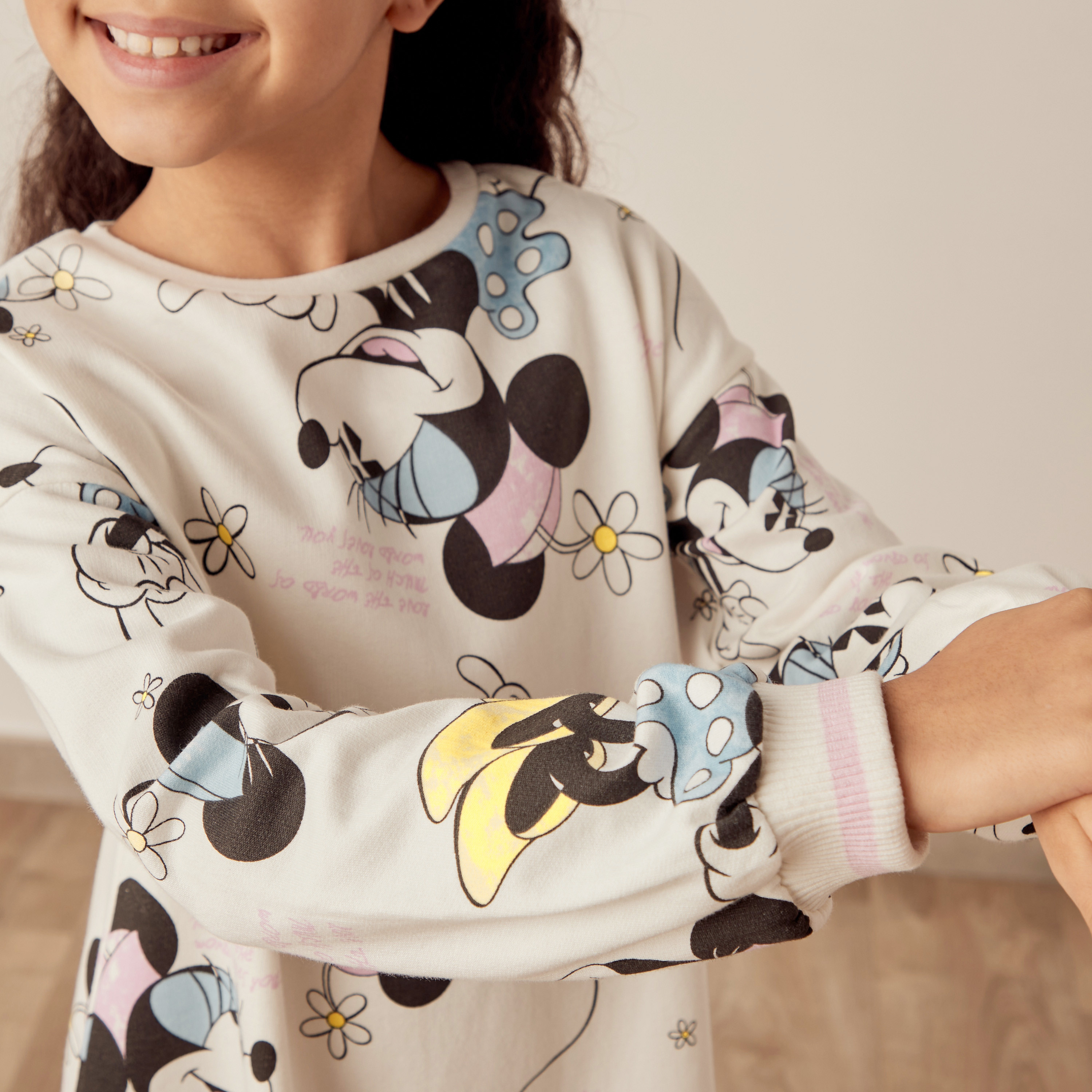 Minnie mouse sale long sleeve dress