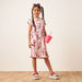 SEGA All-Over Amy Rose Print A-line Dress with Short Sleeves-Dresses%2C Gowns and Frocks-thumbnail-1