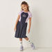 Kappa Logo Detail Dress with Short Sleeves-Dresses%2C Gowns and Frocks-thumbnail-1