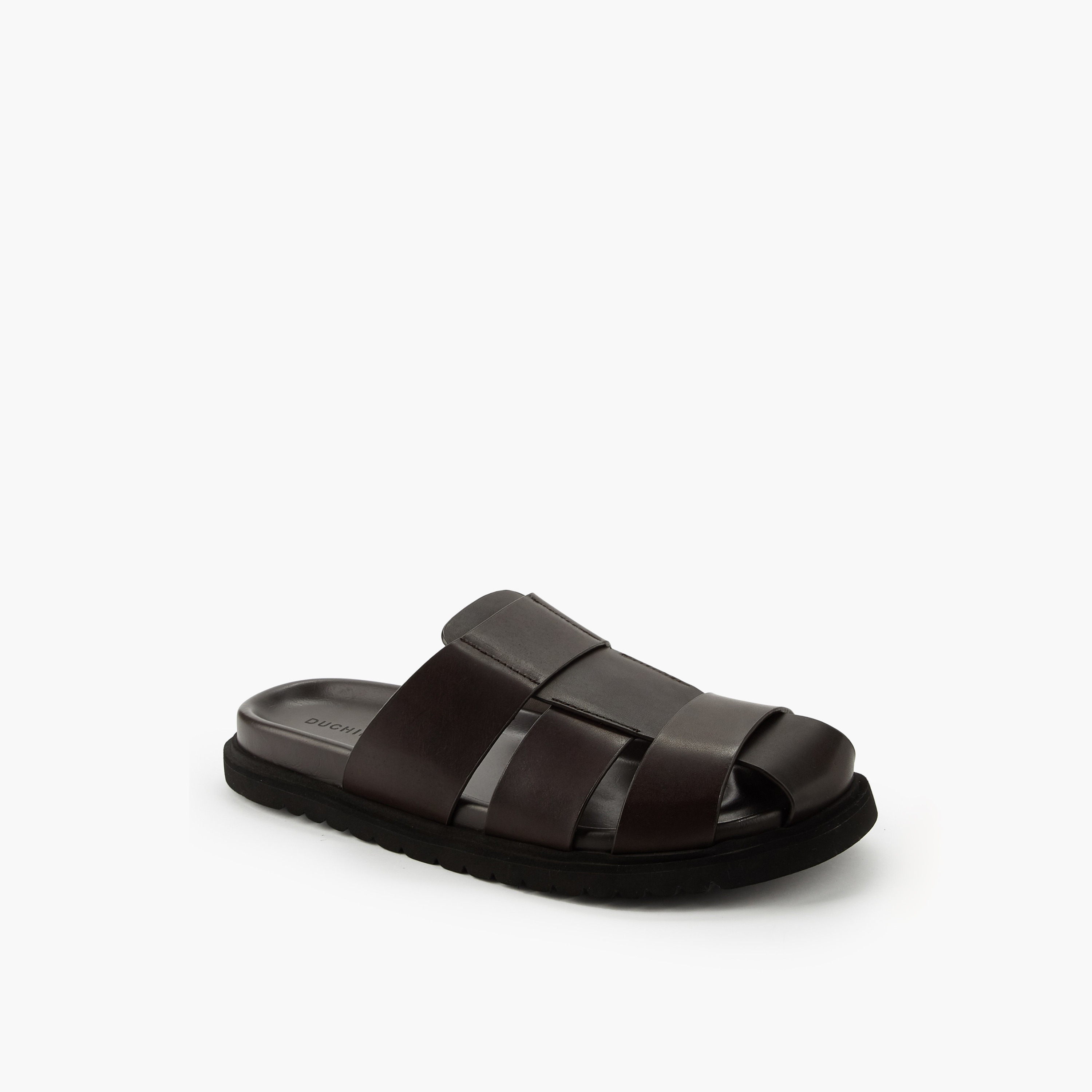 Duchini Men Leather Comfort Sandals-men-shoes-sandals-image-2