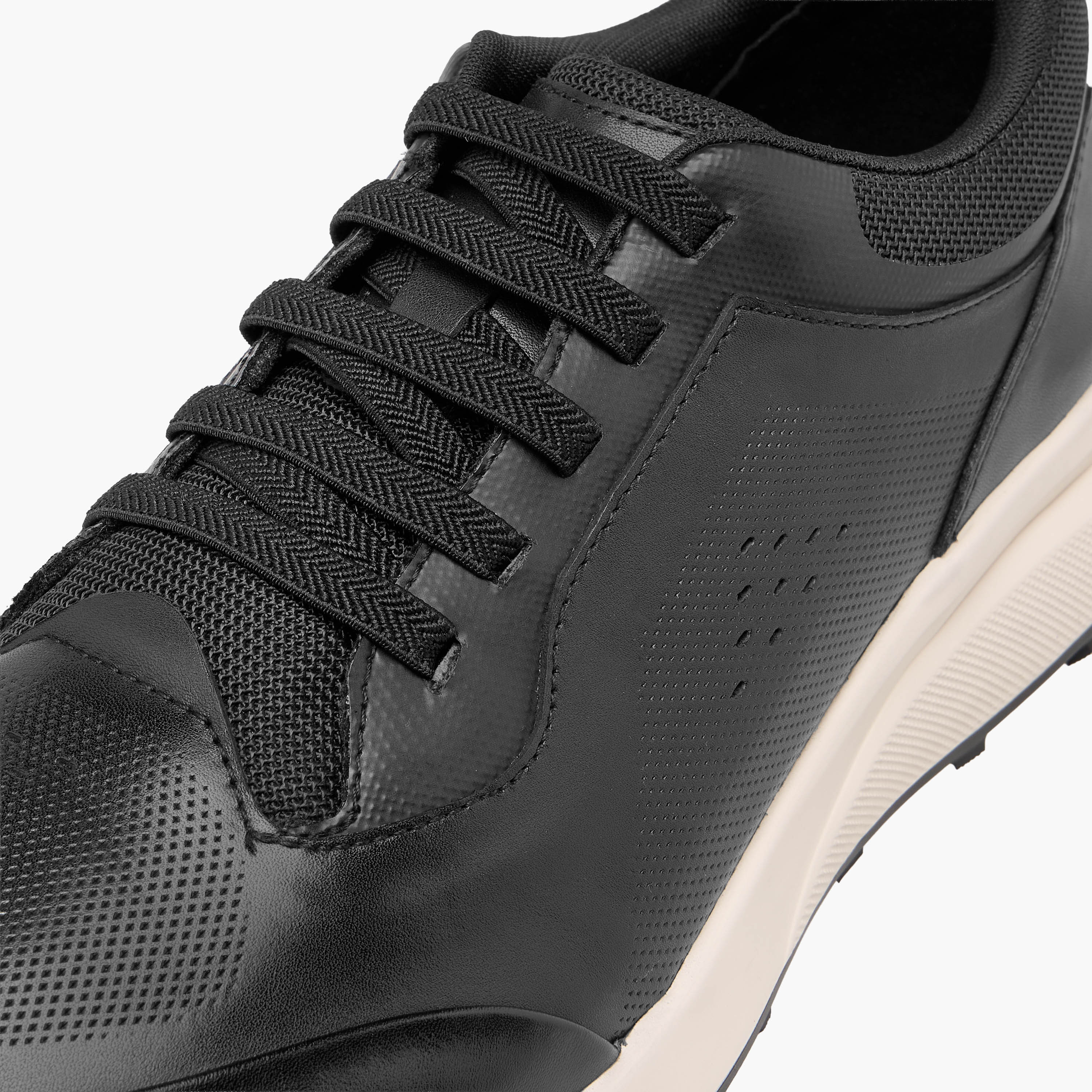 Duchini Men Perforated Genuine Leather Sneakers-men-shoes-sneakers-image-4