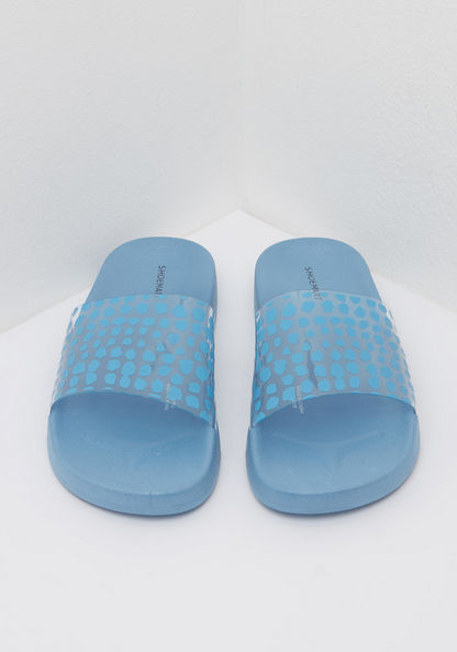 Printed Slip-On Slides-Women%27s Flip Flops & Beach Slippers-image-2