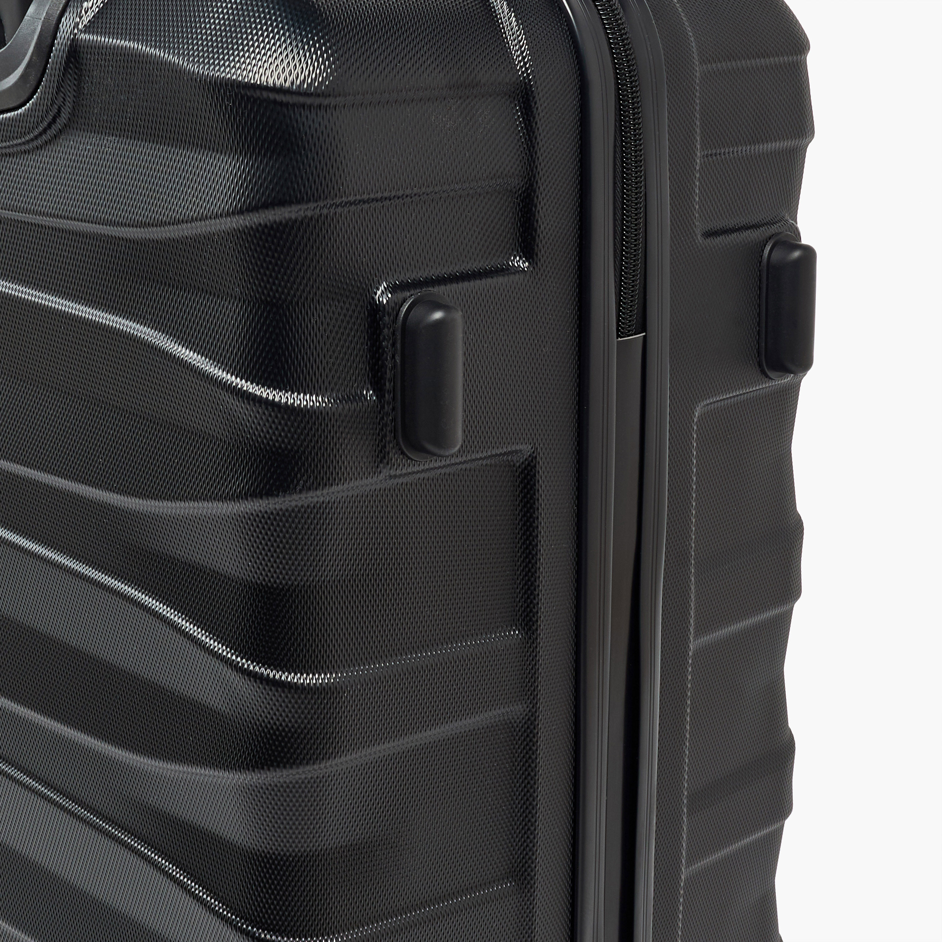 Oaklan by Shoexpress Textured Hardcase Luggage Trolley with Retractable Handle - Cabin-travel-luggagesandbags-luggage-image-10