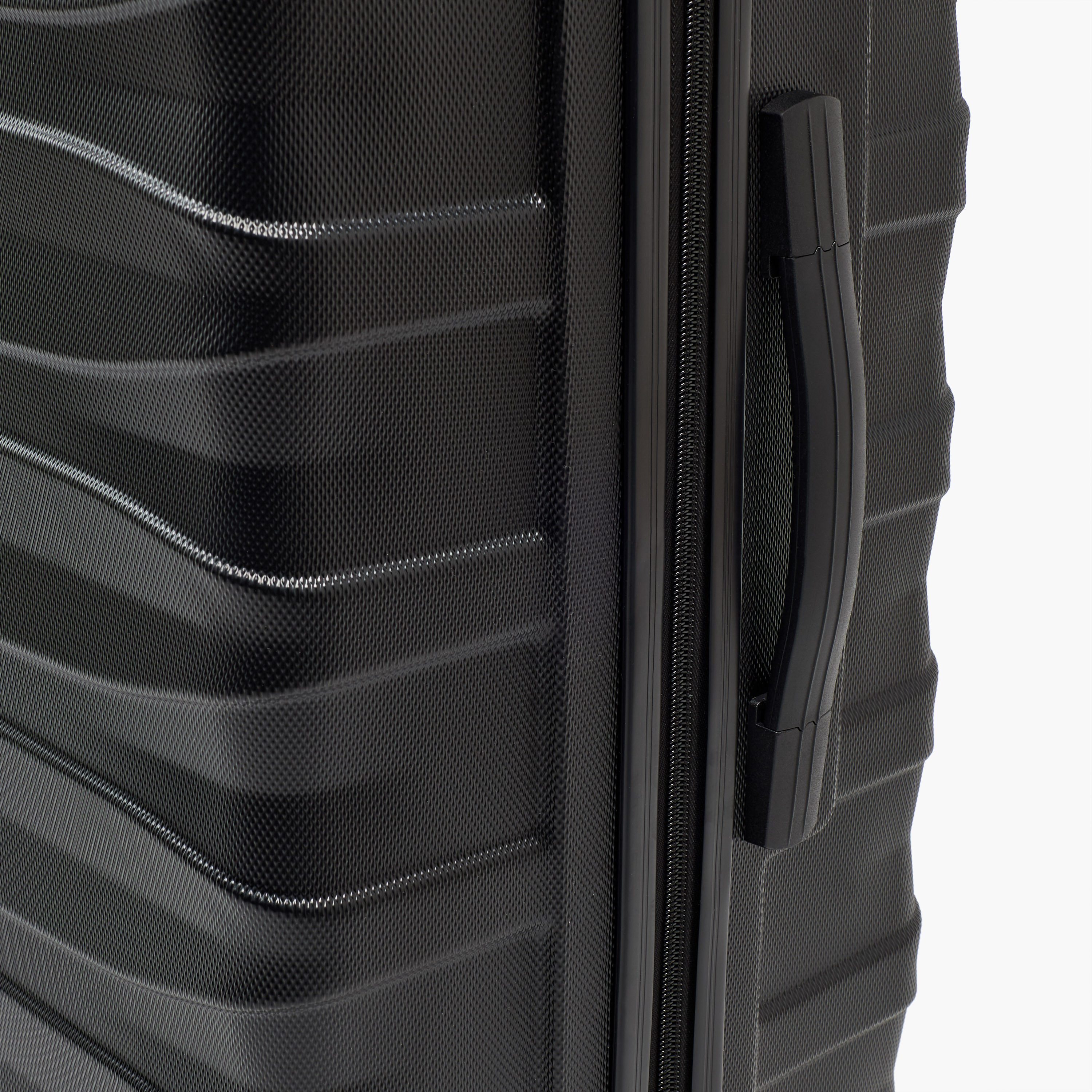 Oaklan by Shoexpress Textured Hardcase Luggage Trolley with Retractable Handle - Cabin-travel-luggagesandbags-luggage-image-8