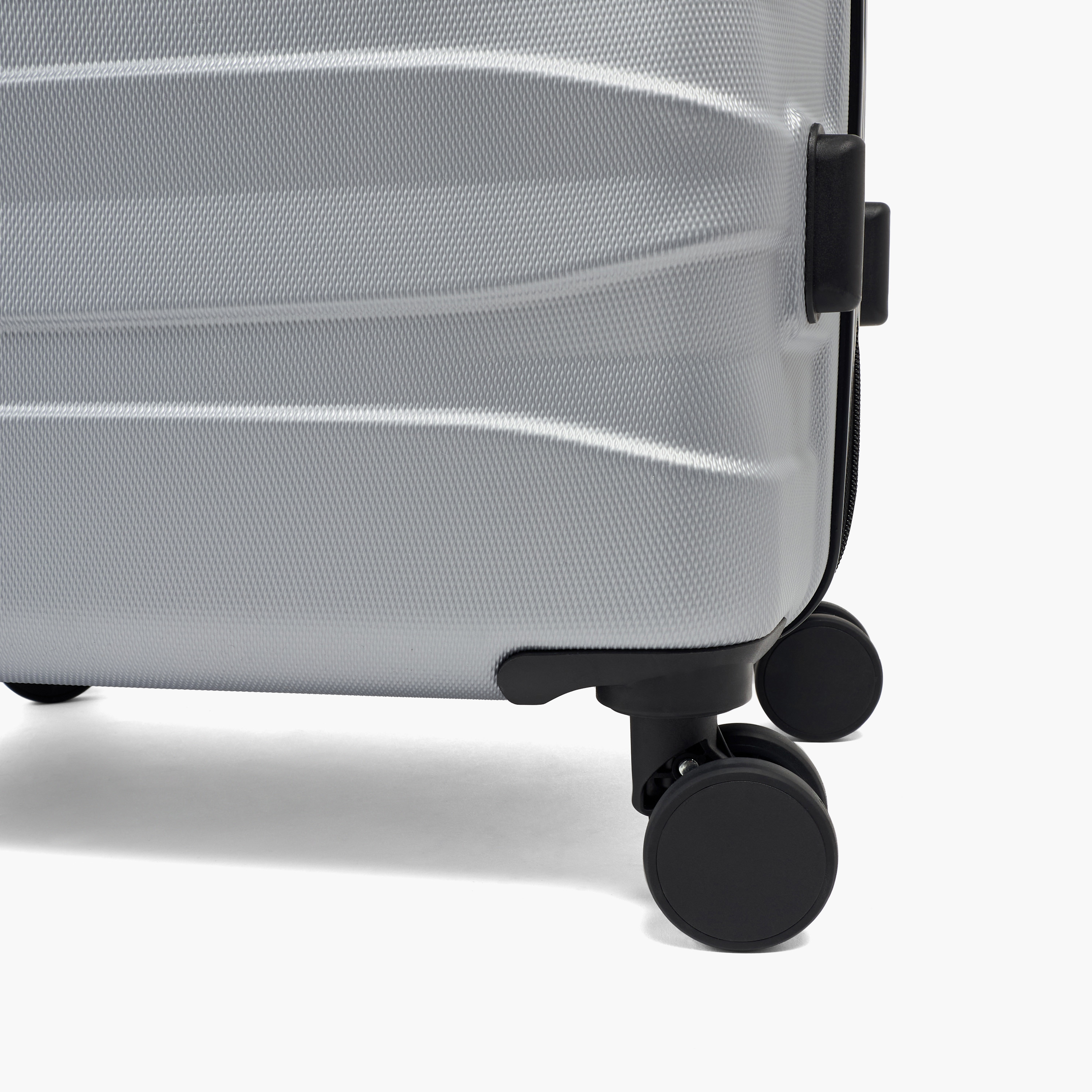 Oaklan by Shoexpress Textured Hardcase Luggage Trolley with Retractable Handle - Cabin-travel-luggagesandbags-luggage-image-10