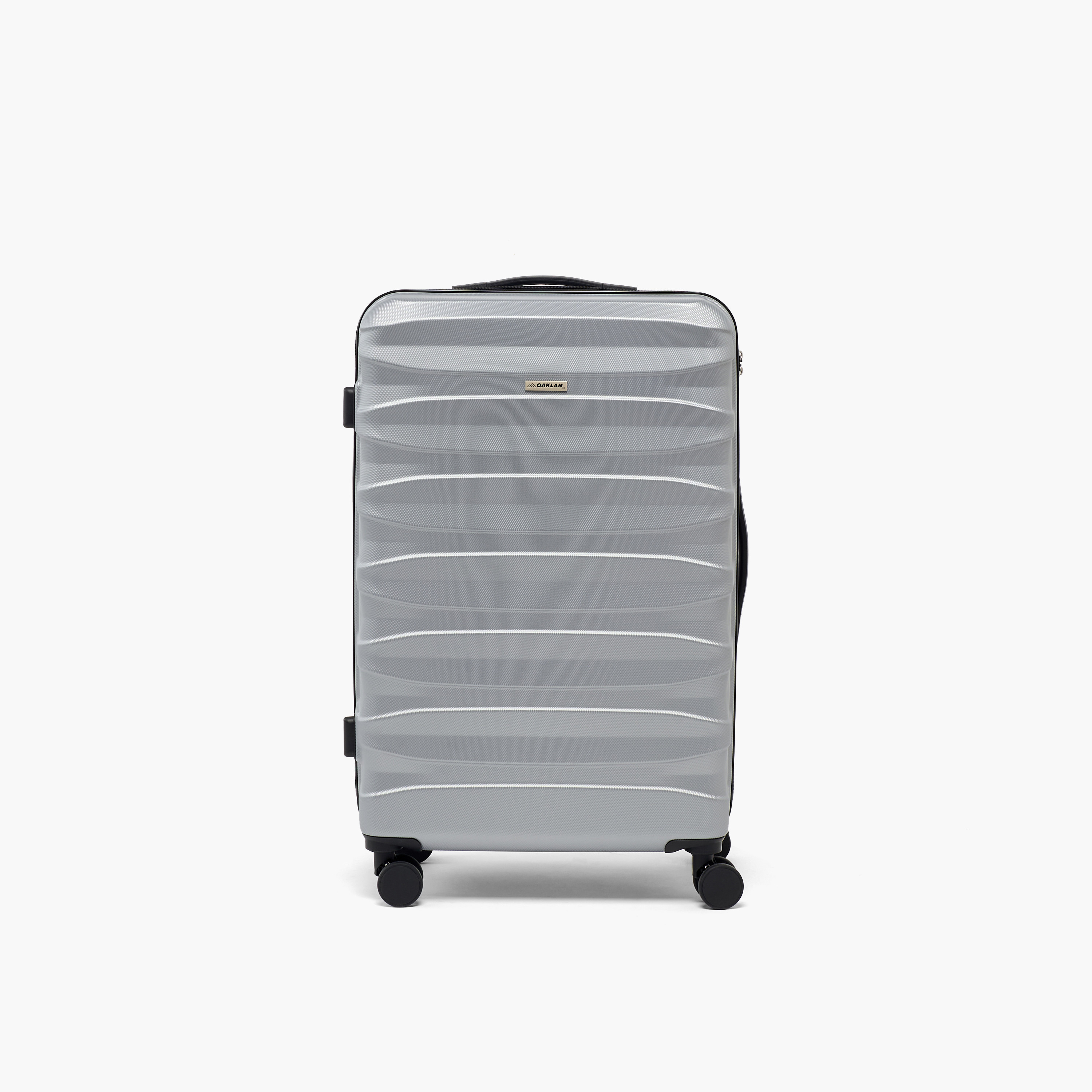 Oaklan by Shoexpress Textured Hardcase Luggage Trolley with Retractable Handle - Cabin-travel-luggagesandbags-luggage-image-17