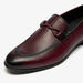 Duchini Men's Solid Slip-On Loafers with Weave Detail-Men%27s Formal Shoes-thumbnailMobile-3