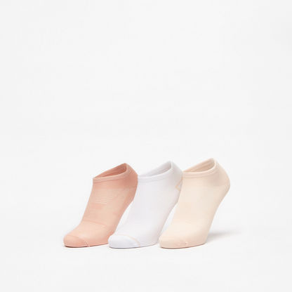 Dash Solid Ankle Length Sports Socks - Set of 3-Women%27s Socks-image-0