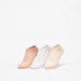Dash Solid Ankle Length Sports Socks - Set of 3-Women%27s Socks-thumbnailMobile-0