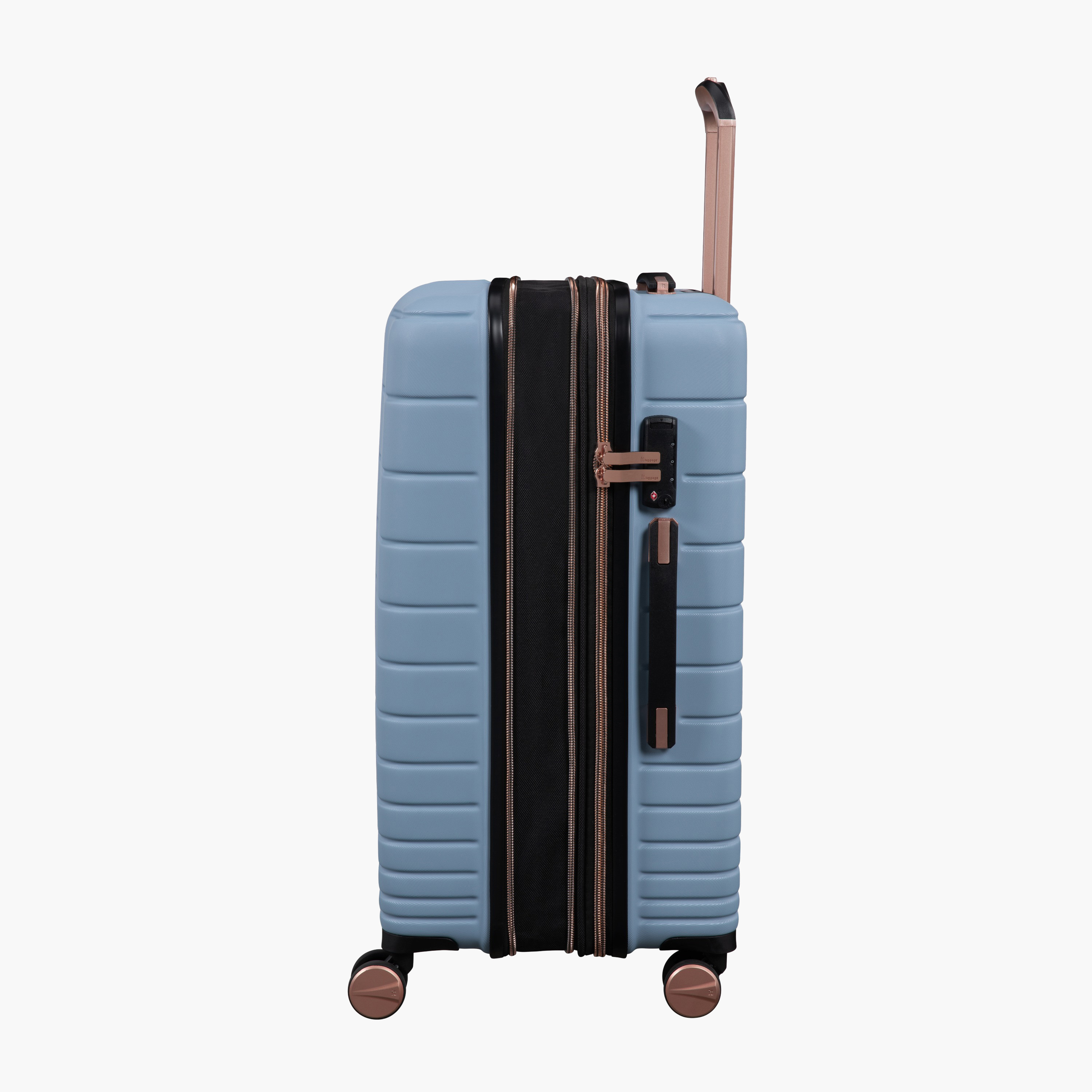 IT Striped Hardcase Luggage Trolley with Retractable Handle-travel-luggagesandbags-luggage-image-5