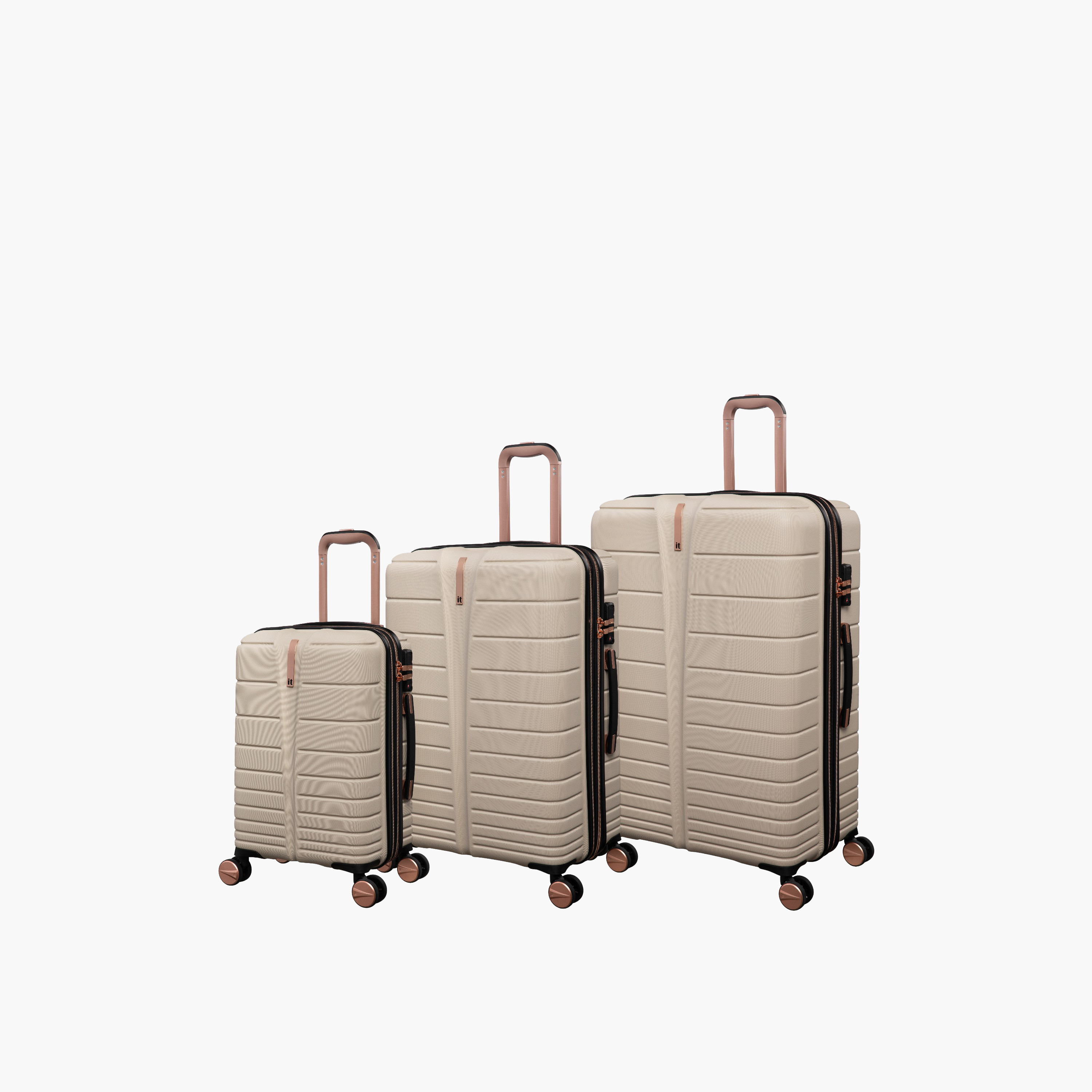 IT Striped Hardcase Luggage Trolley with Retractable Handle-travel-luggagesandbags-luggage-image-2