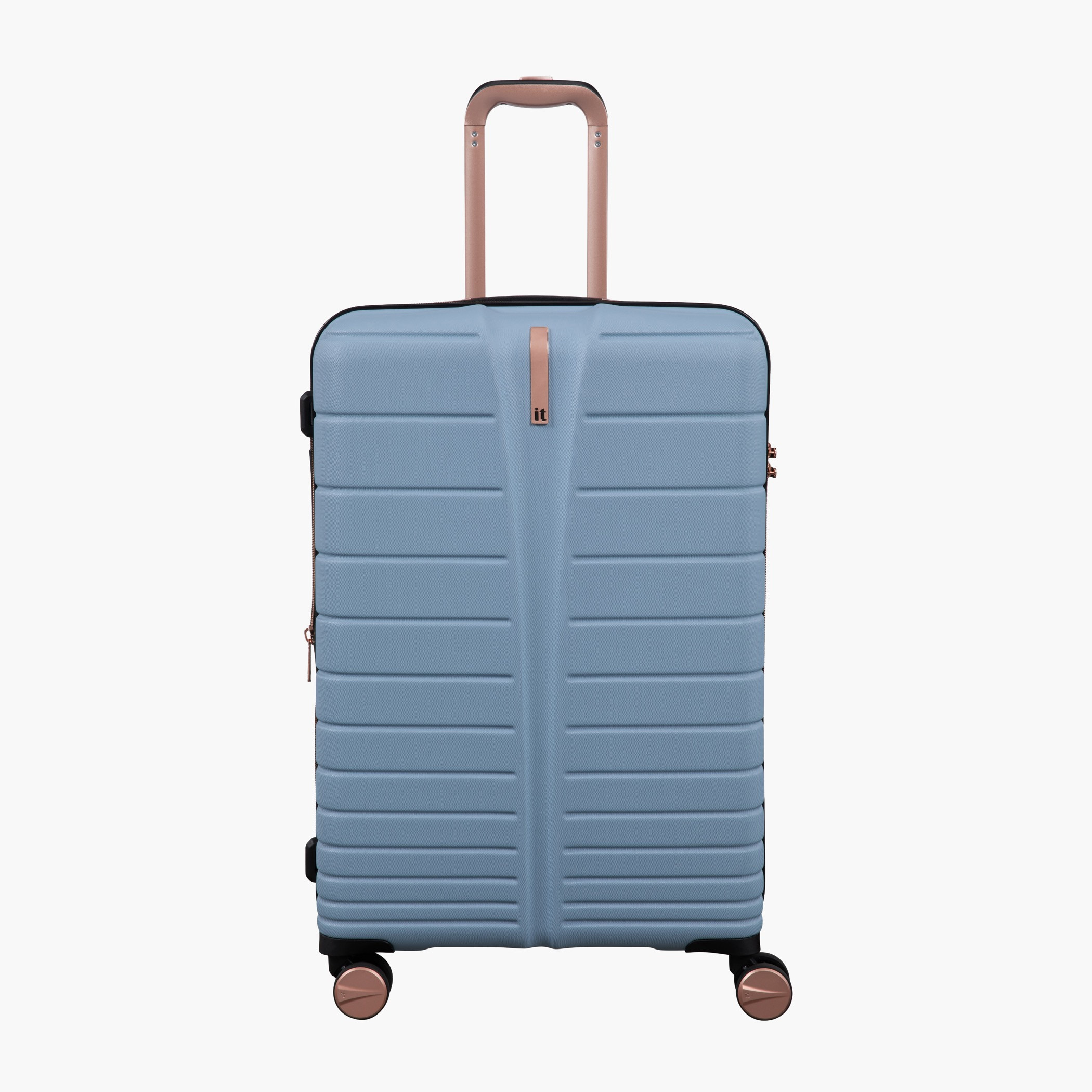 IT Striped Hardcase Luggage Trolley with Retractable Handle-travel-luggagesandbags-luggage-image-3