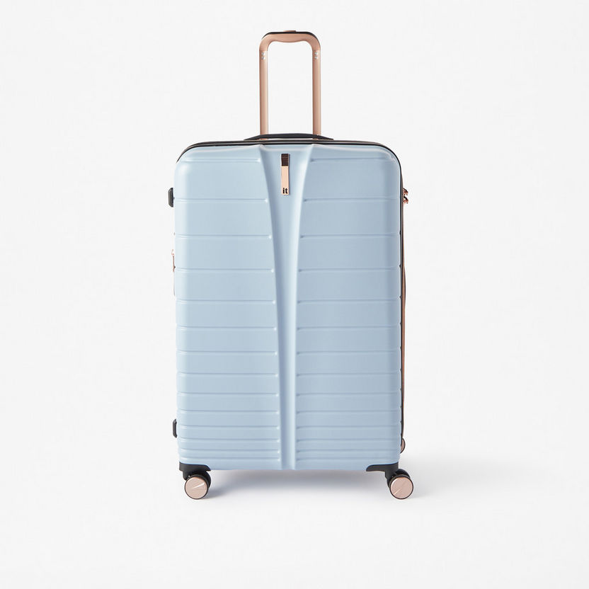 IT Textured Hardcase Luggage Trolley Bag-Luggage-image-0