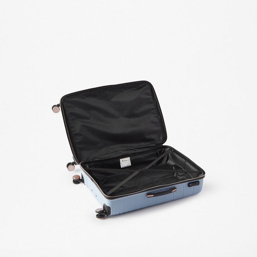 IT Textured Hardcase Luggage Trolley Bag-Luggage-image-4