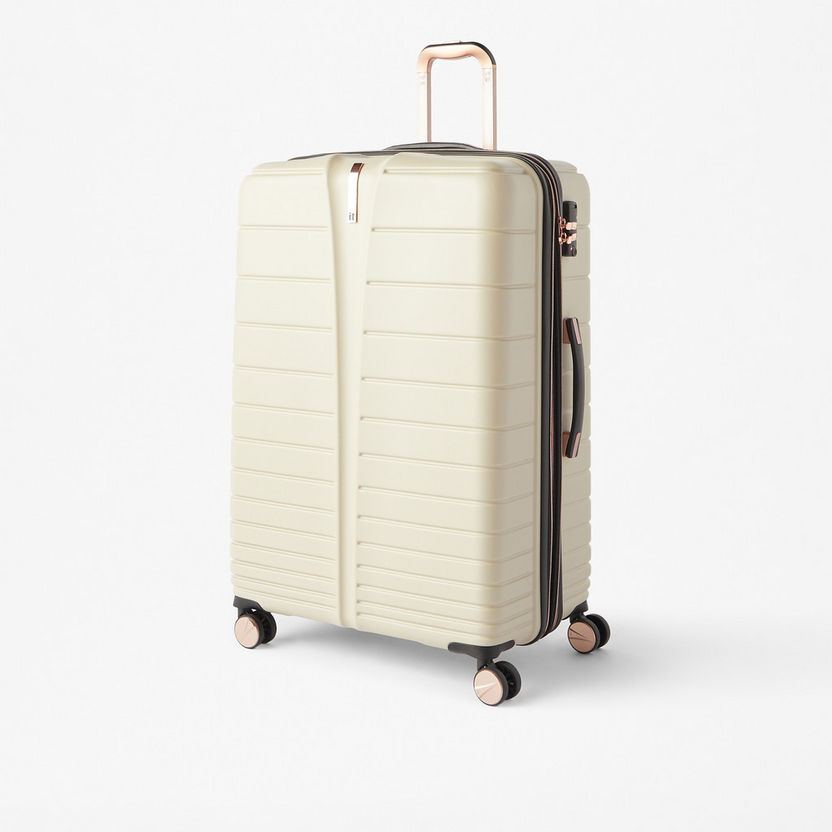 IT Textured Hardcase Luggage Trolley Bag-Luggage-image-1