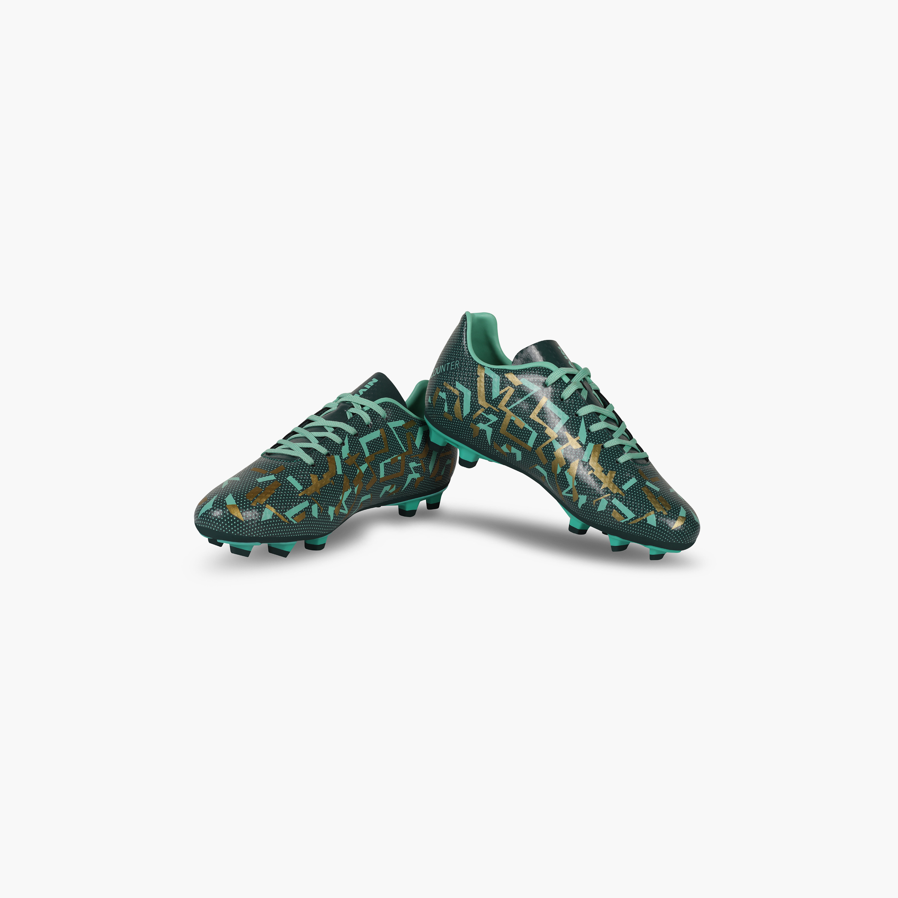 نيفيا - حذاء كرة قدم للأطفال إنكاونتر 10.0 برباط للأرضيات الصلبة-sports-gear-football-shoes-firmground-image-5