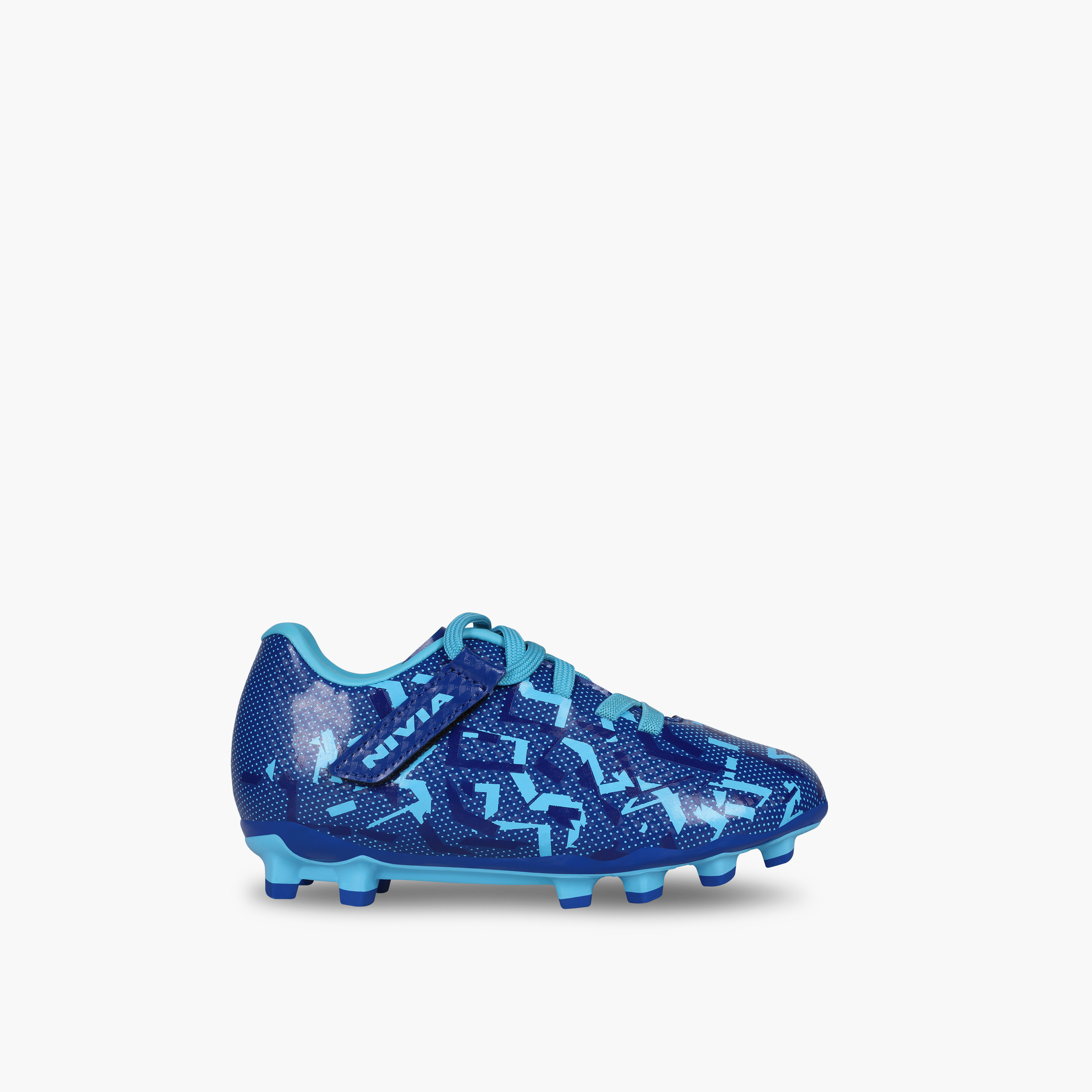 Nivia Boy's Hook & Loop Football Firm Ground Boots-sports-gear-football-shoes-firmground-image-3