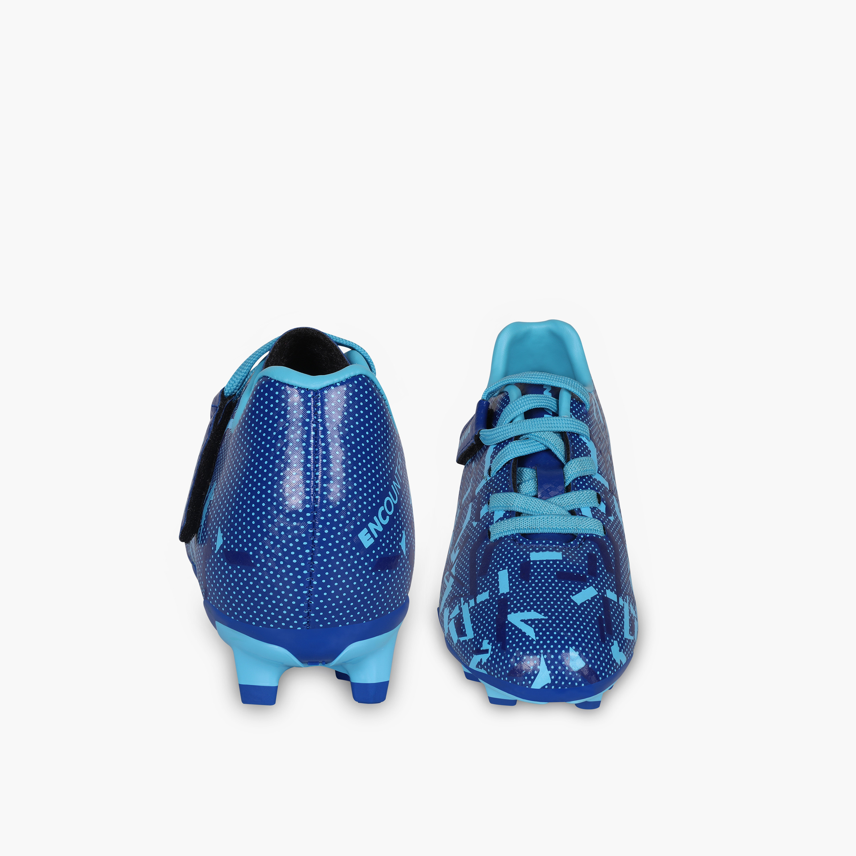 Nivia Boy's Hook & Loop Football Firm Ground Boots-sports-gear-football-shoes-firmground-image-6