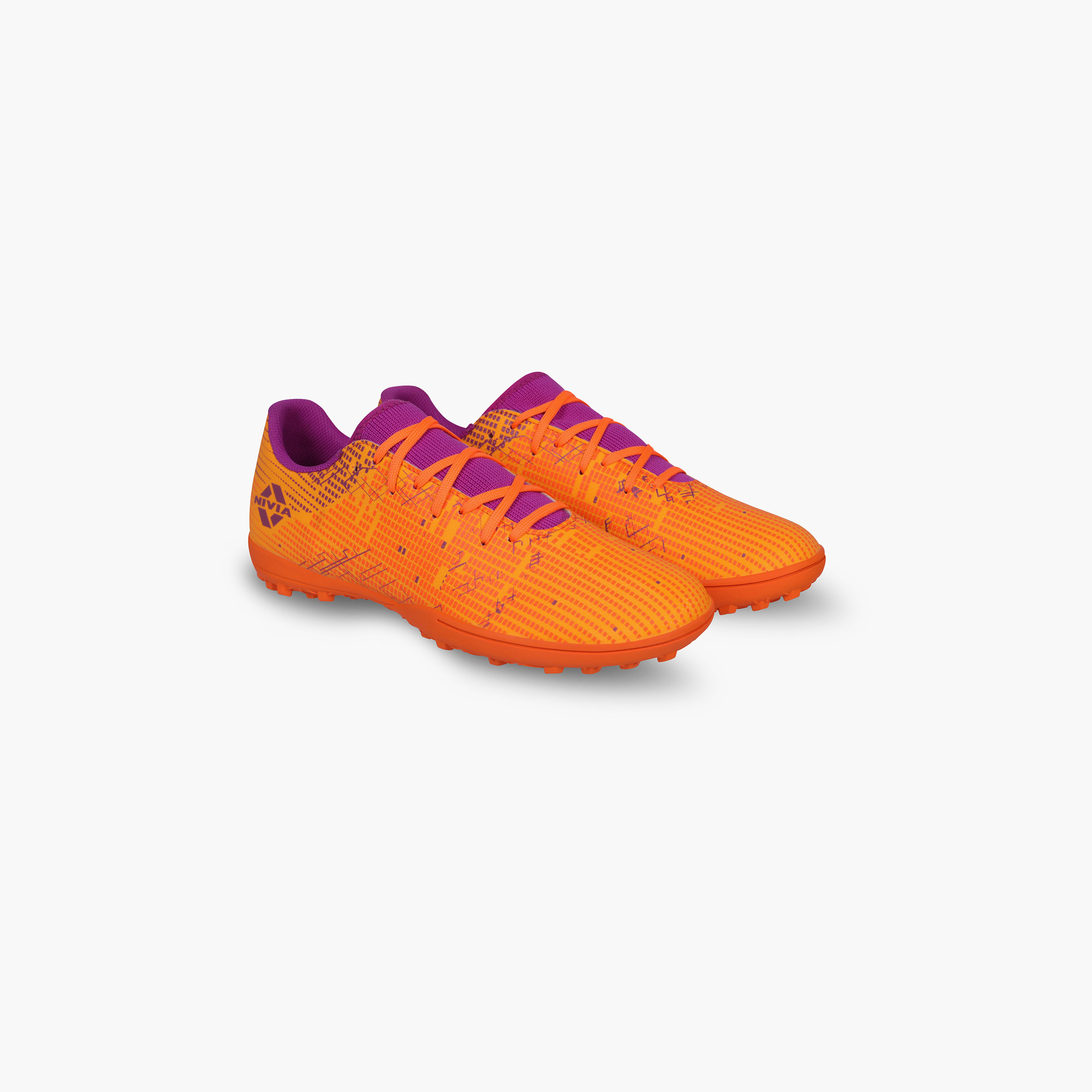 Nivia Rabona Training Hg, Orange, Futsal Shoes-sports-men-shoes-image-6