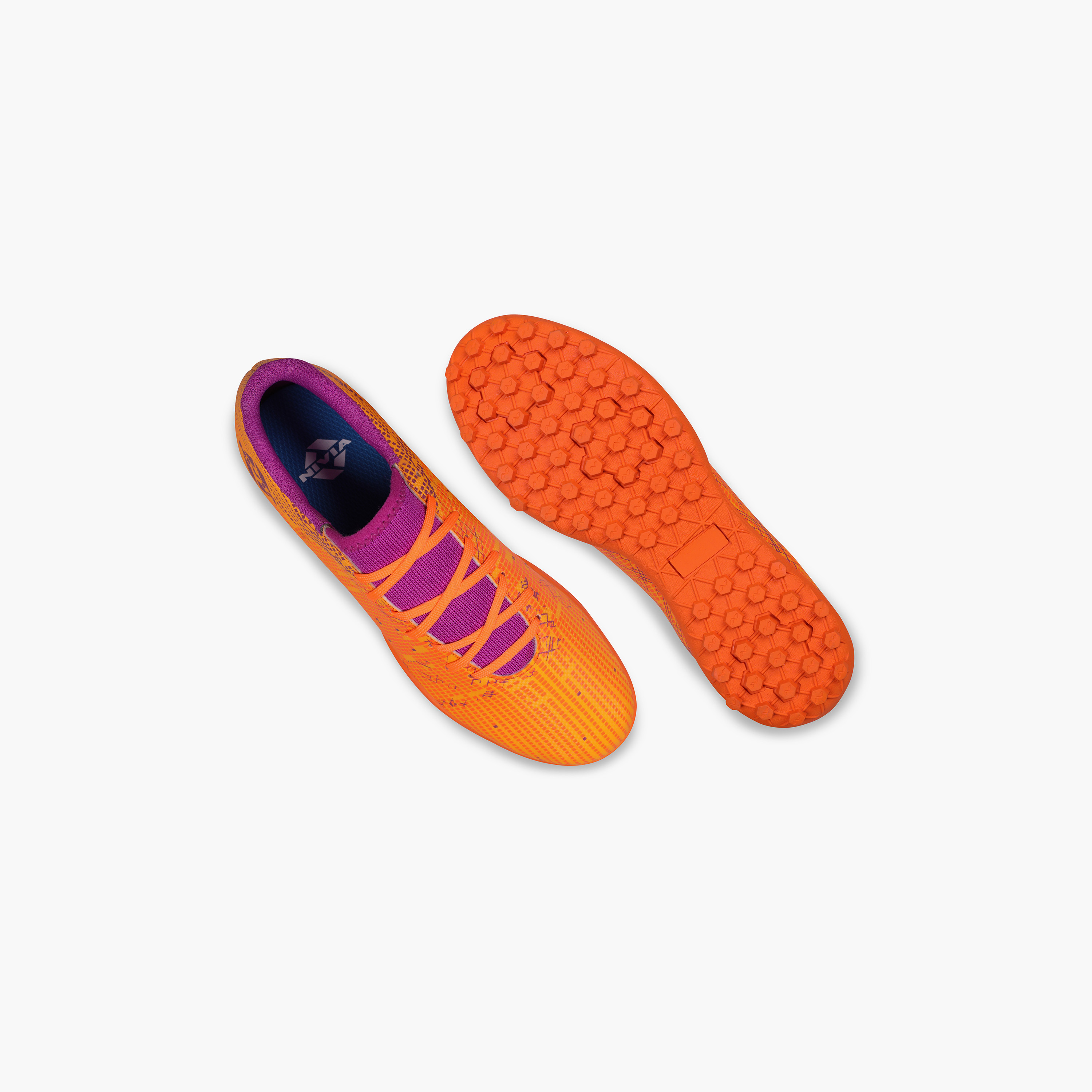 Nivia Rabona Training Hg, Orange, Futsal Shoes-sports-men-shoes-image-8