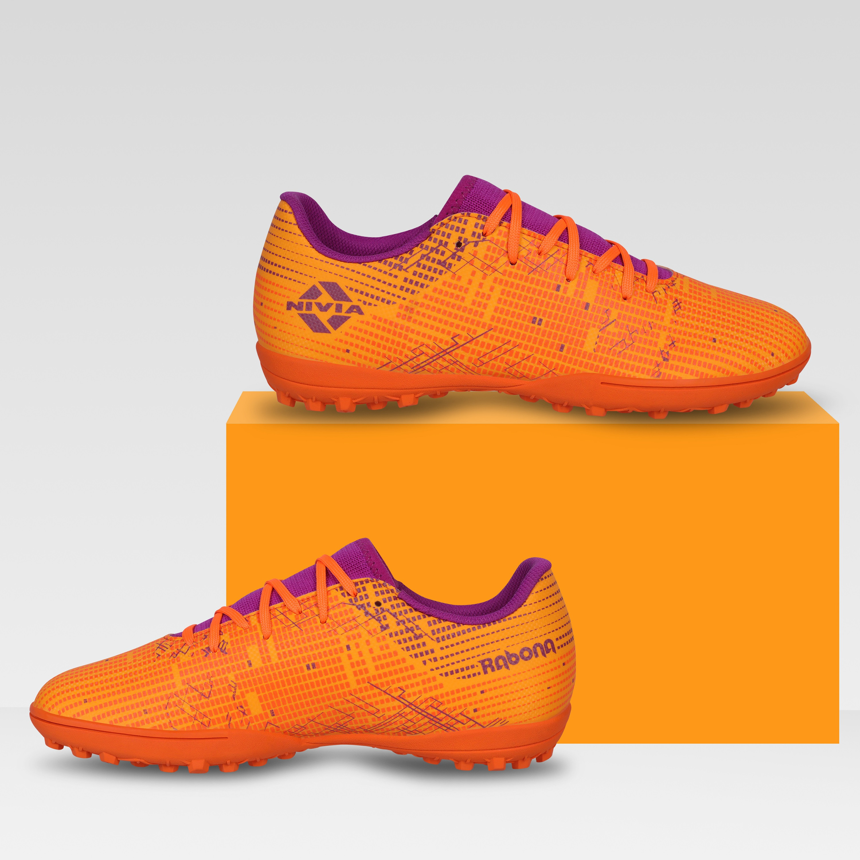 Nivia Rabona Training Hg, Orange, Futsal Shoes-sports-men-shoes-image-9