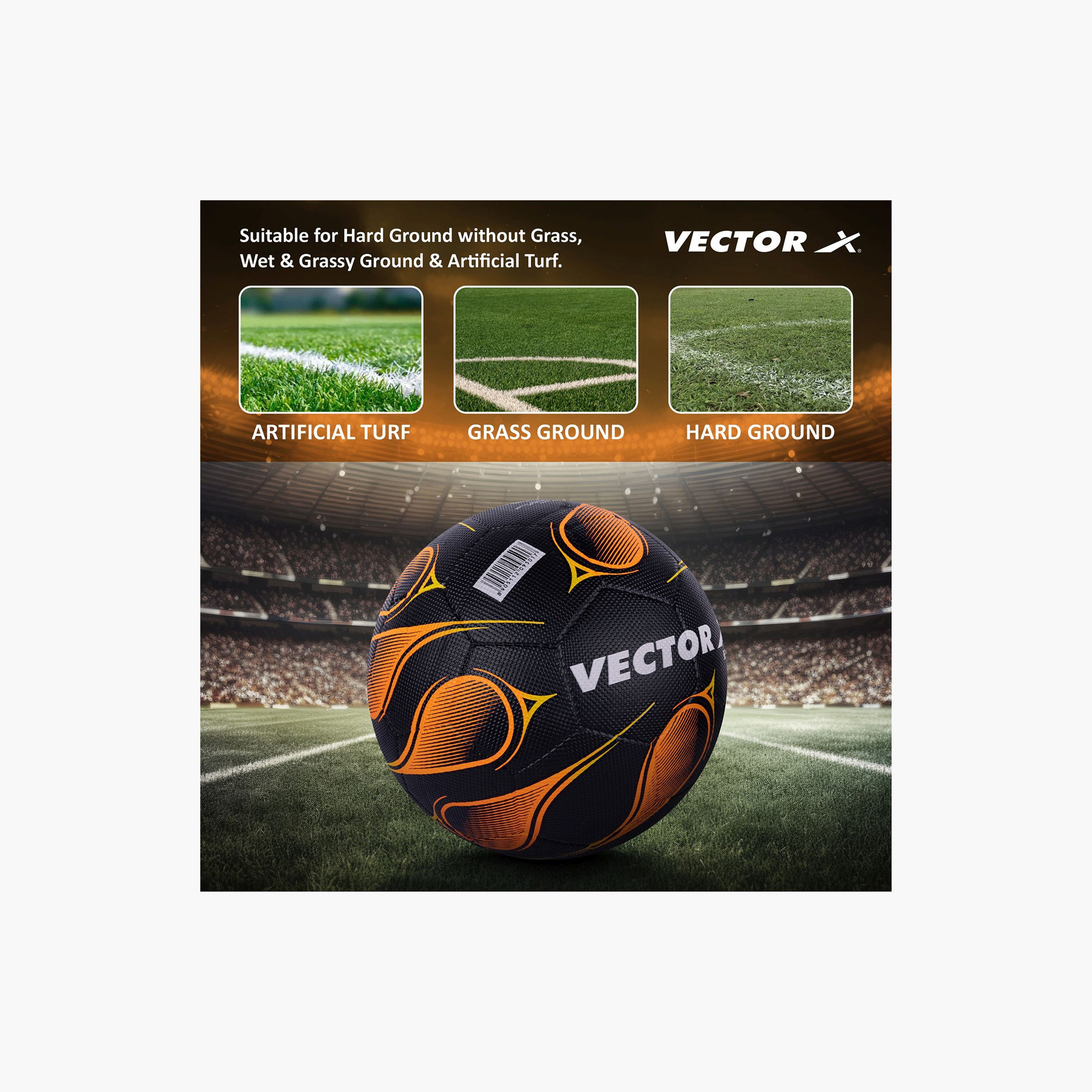 Vector X Football, Size-5, Beast-toys-outdoor-activity-image-4