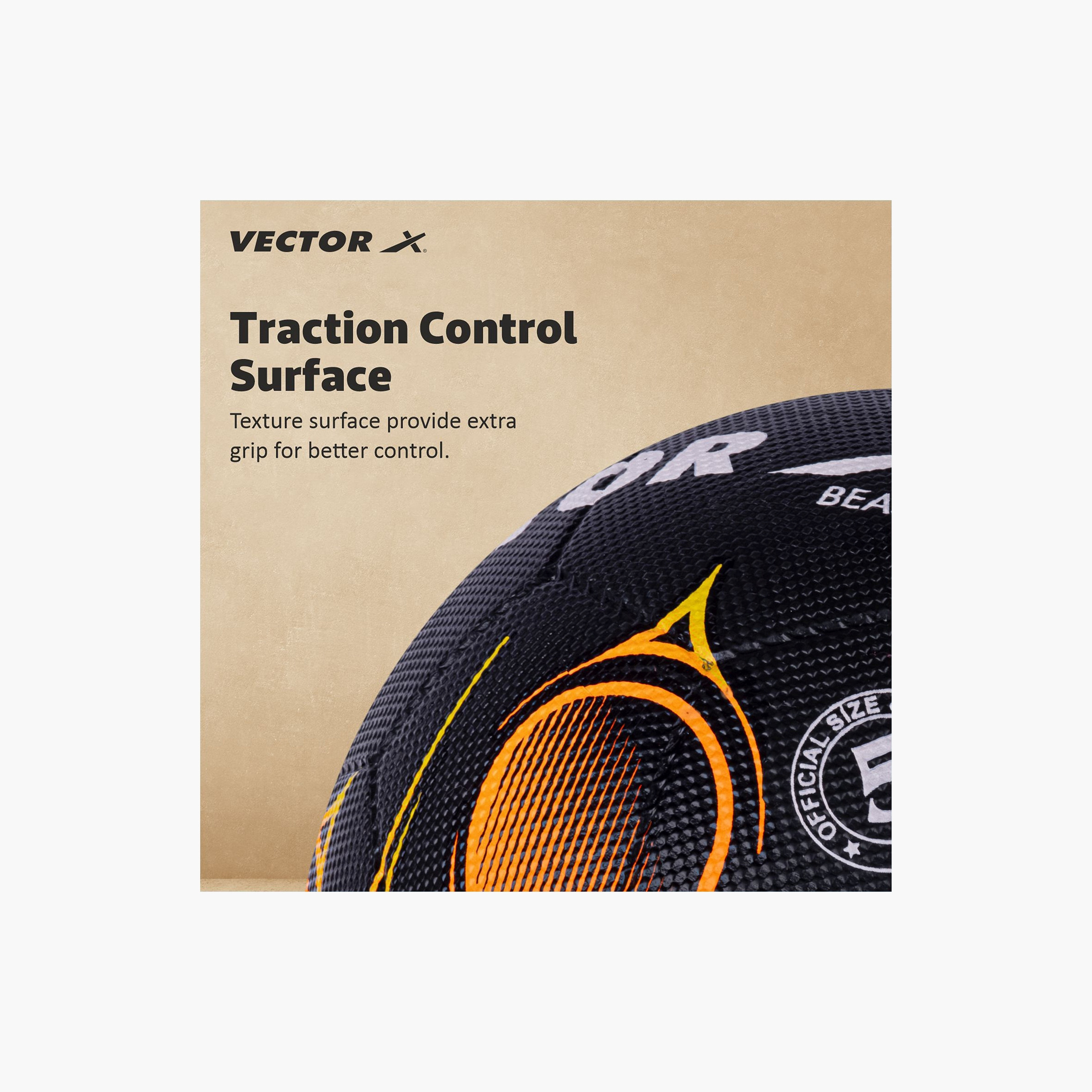 Vector X Football, Size-5, Beast-toys-outdoor-activity-image-6