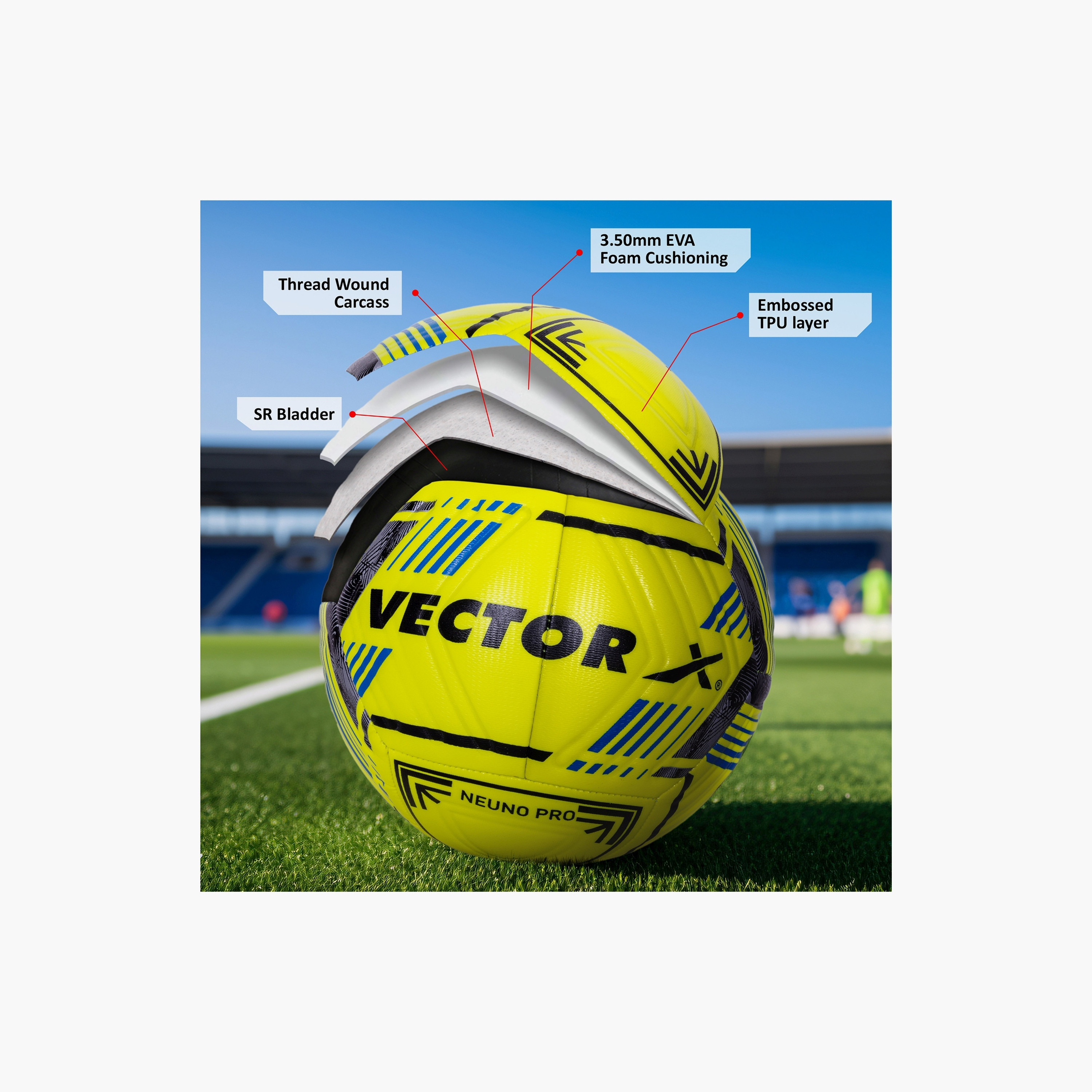 Vector X Football, Size-5, Neuno Pro-toys-outdoor-activity-image-3