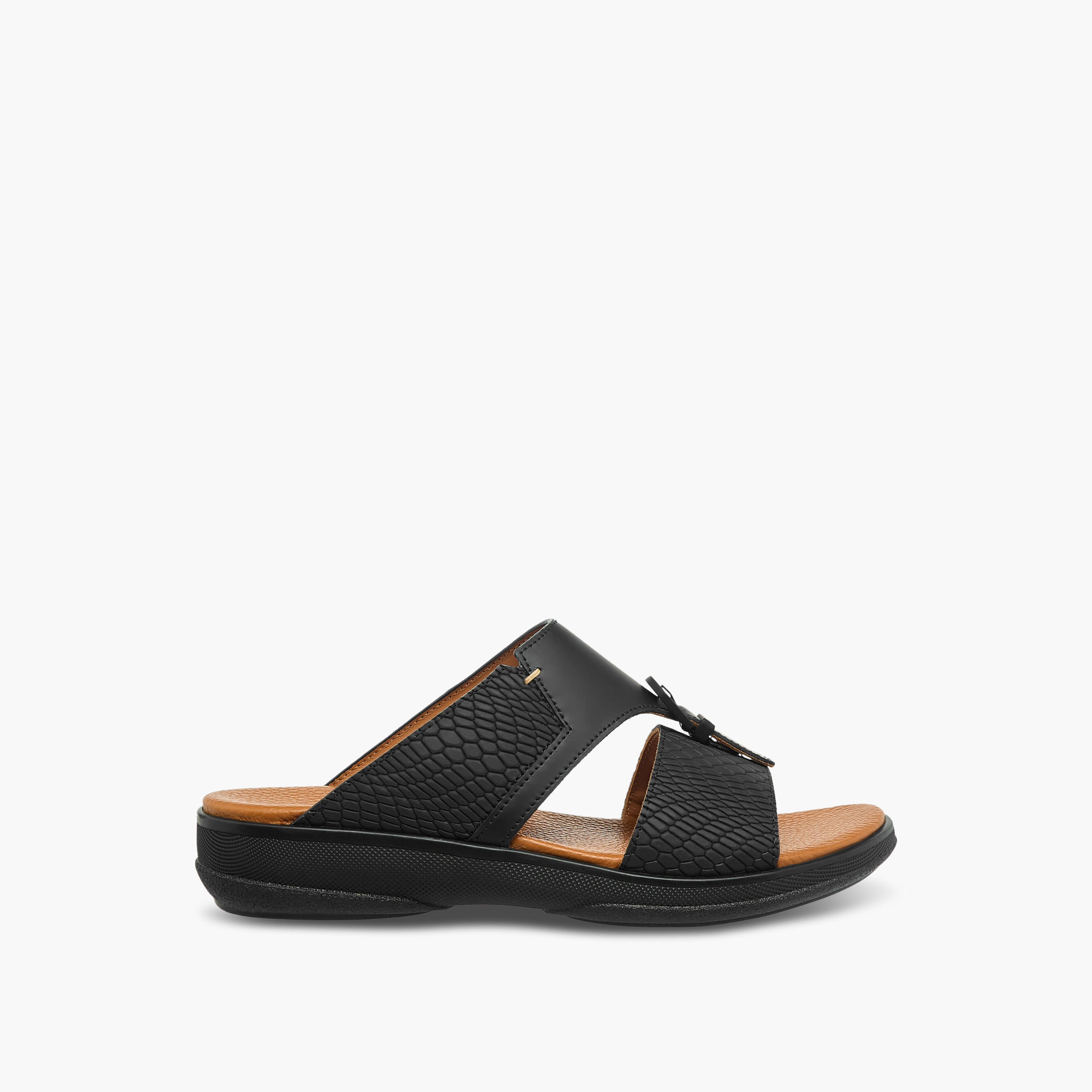 Pablosky Boys Slip-On Leather Arabic Sandals-boys-shoes-sandals-image-3