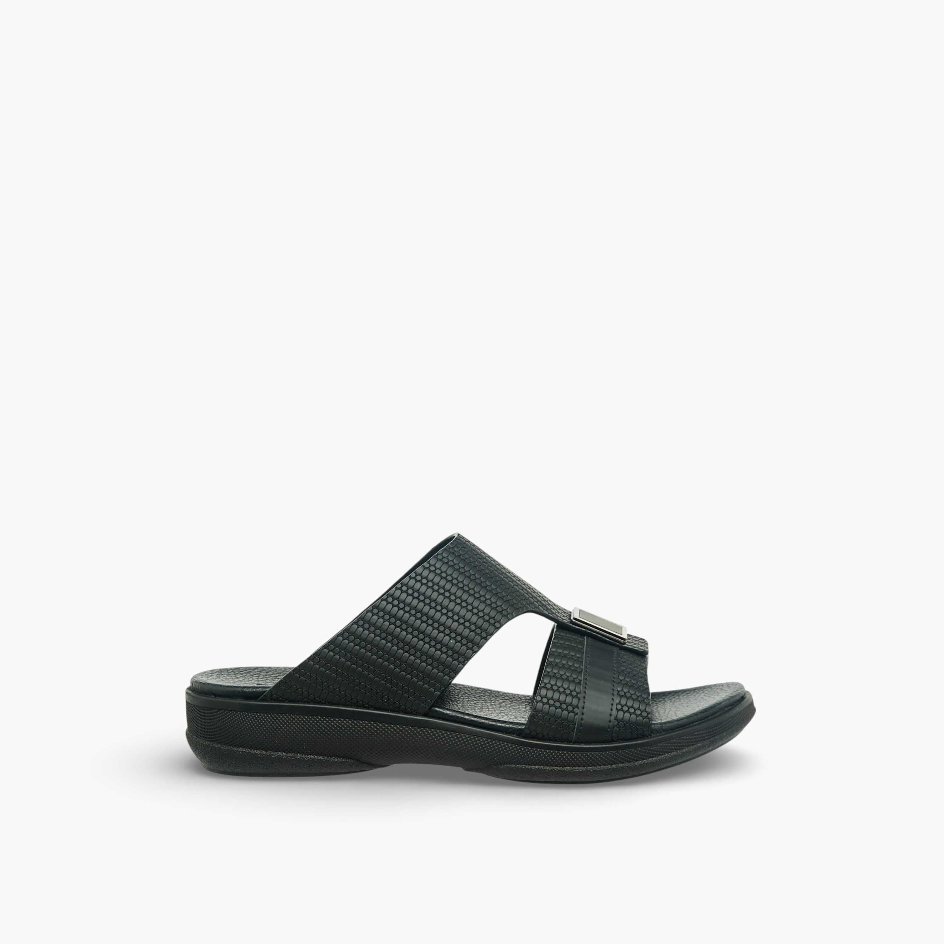 Pablosky Boys Textured Leather Arabic Sandals-boys-shoes-sandals-image-3