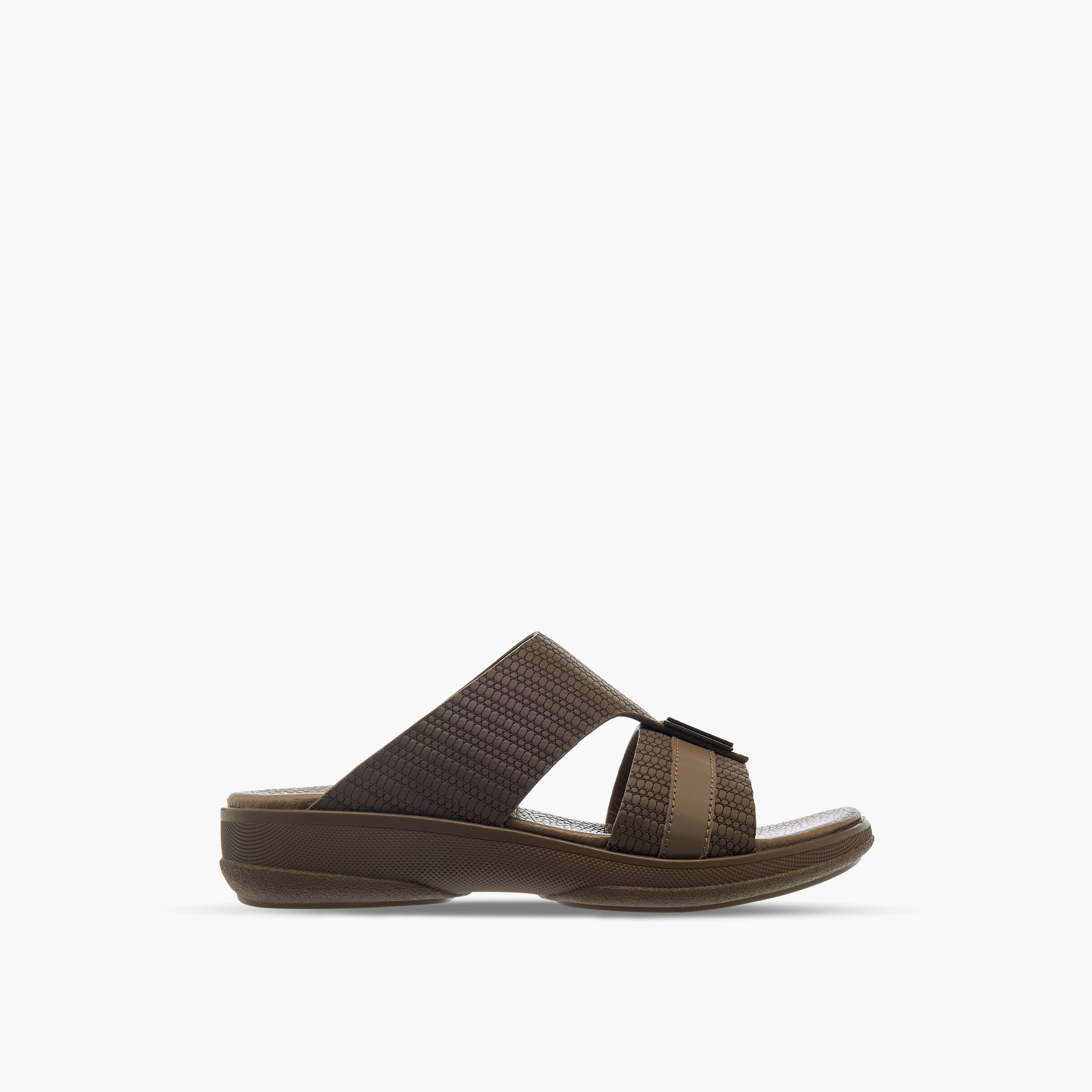 Pablosky Boys Textured Leather Arabic Sandals-boys-shoes-sandals-image-3