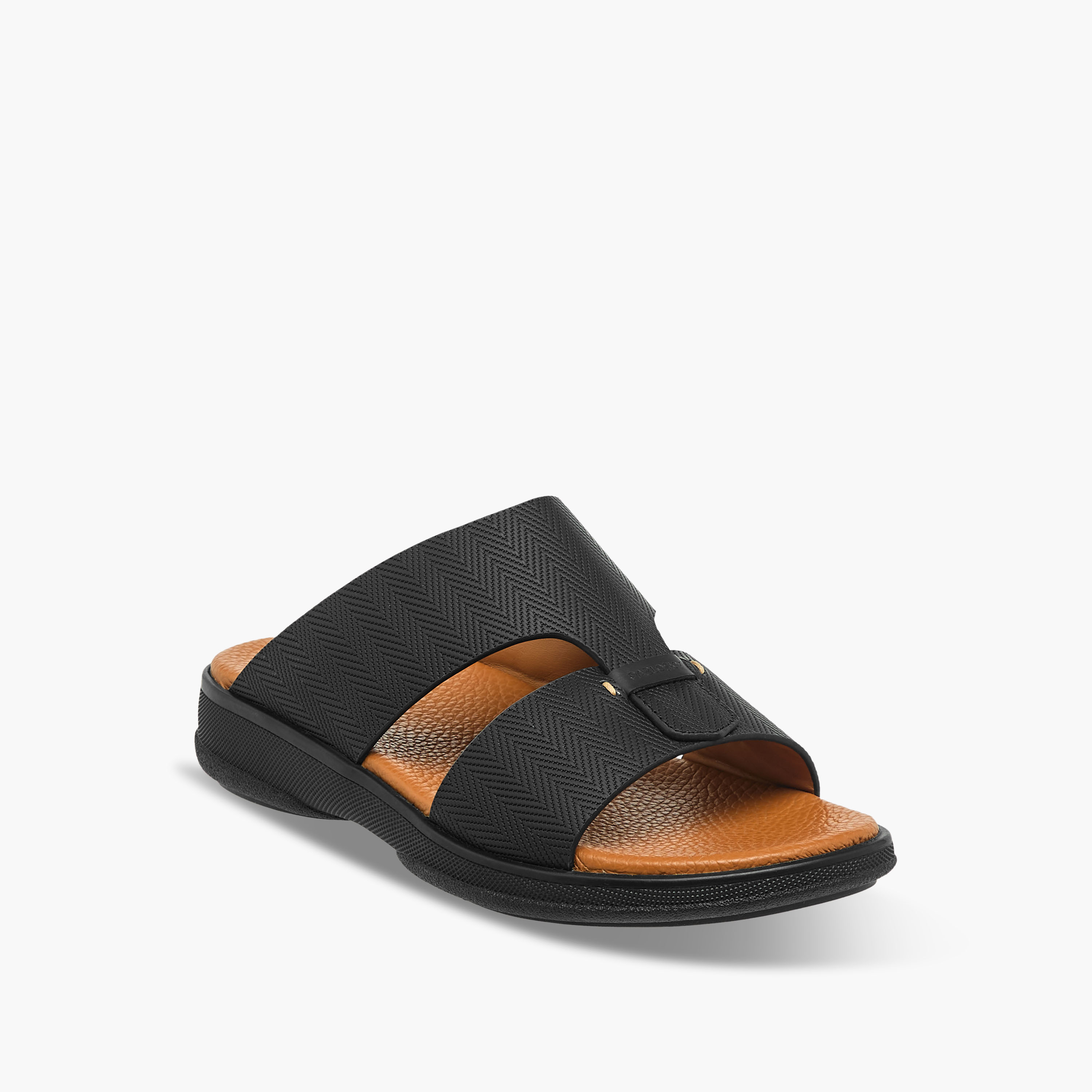 صندل عربي جلد بارز الملمس للأولاد من بابلوفسكي-boys-shoes-sandals-image-2