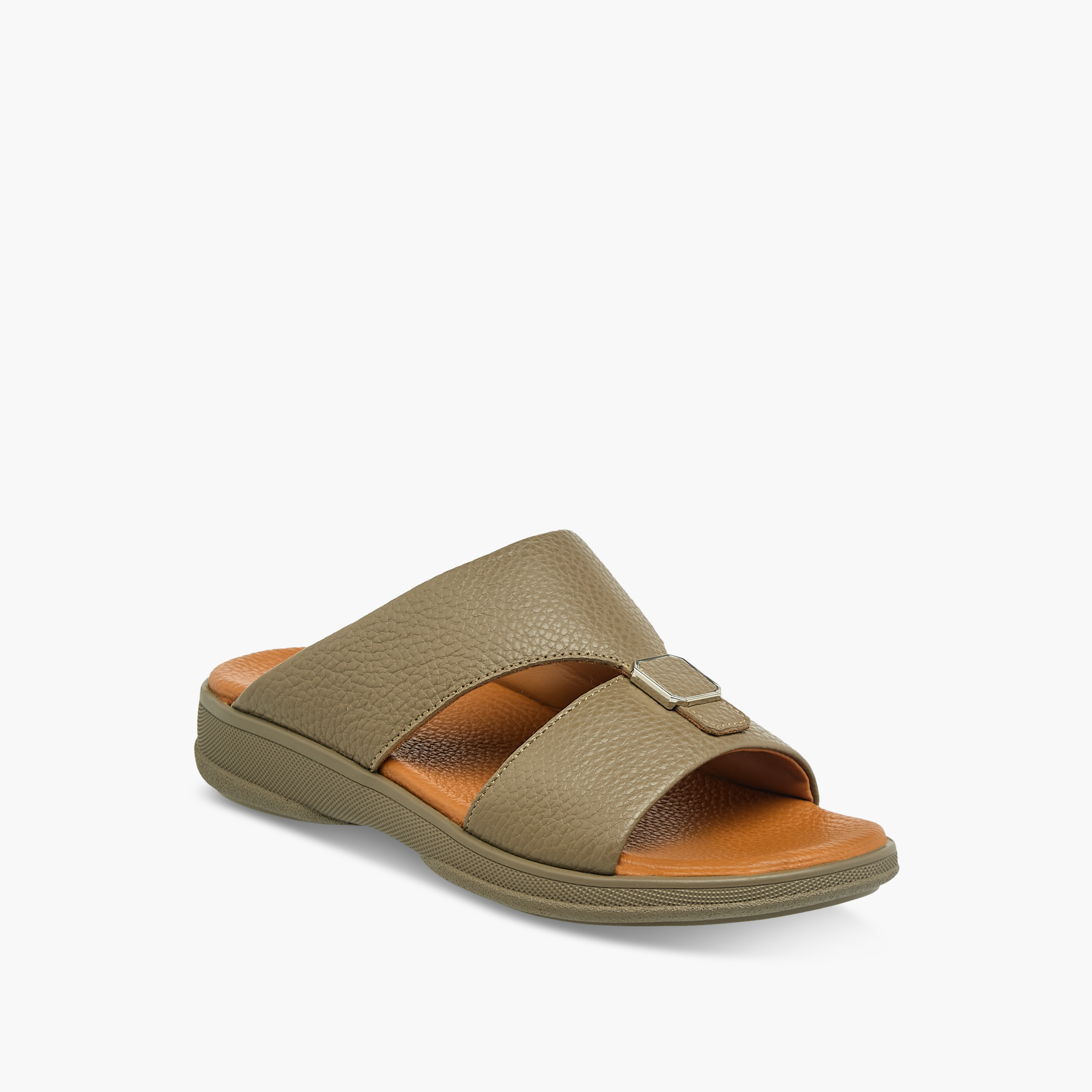 Pablosky Boys Slip-On Leather Arabic Sandals-boys-shoes-sandals-image-2