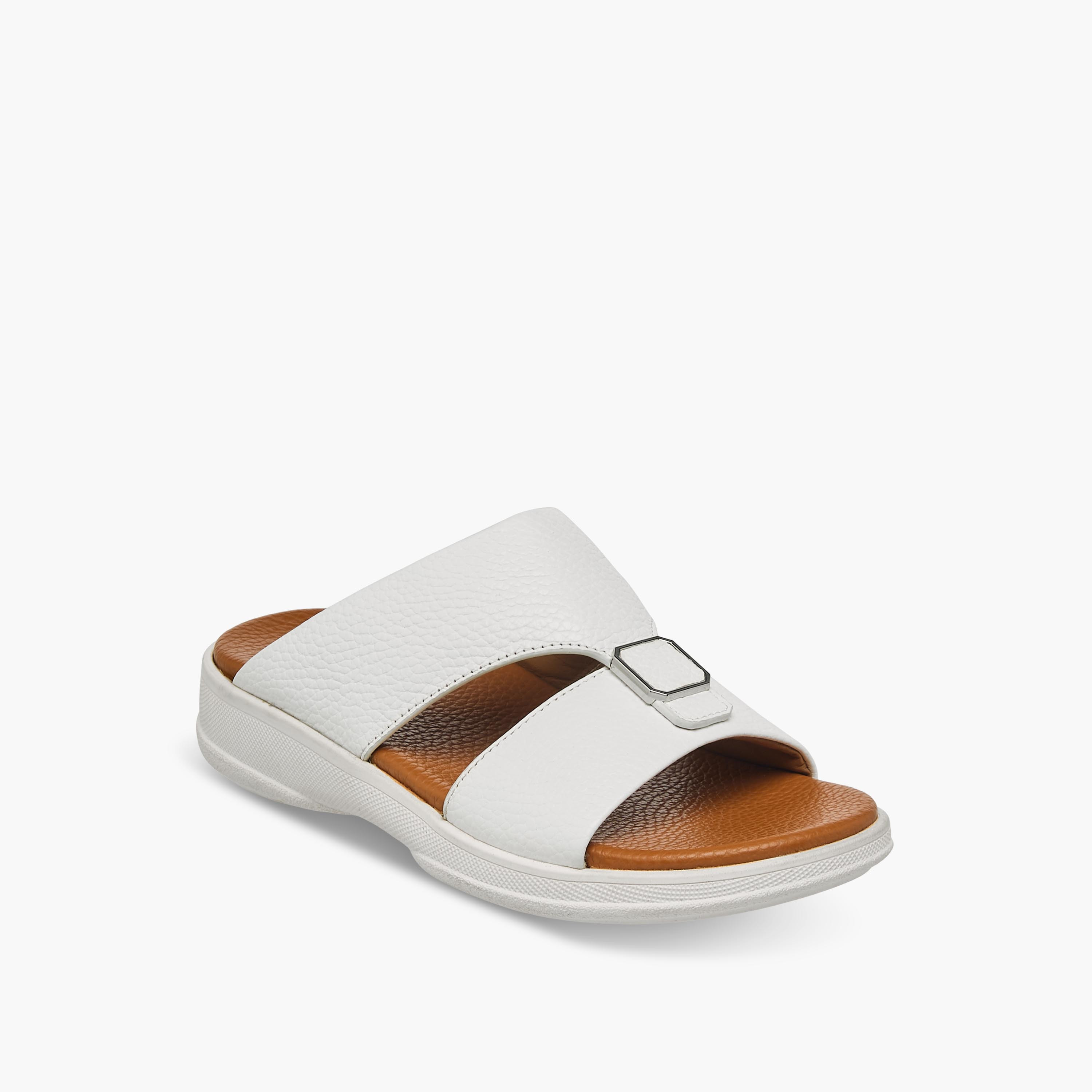 Pablosky Boys Slip-On Leather Arabic Sandals-boys-shoes-sandals-image-2