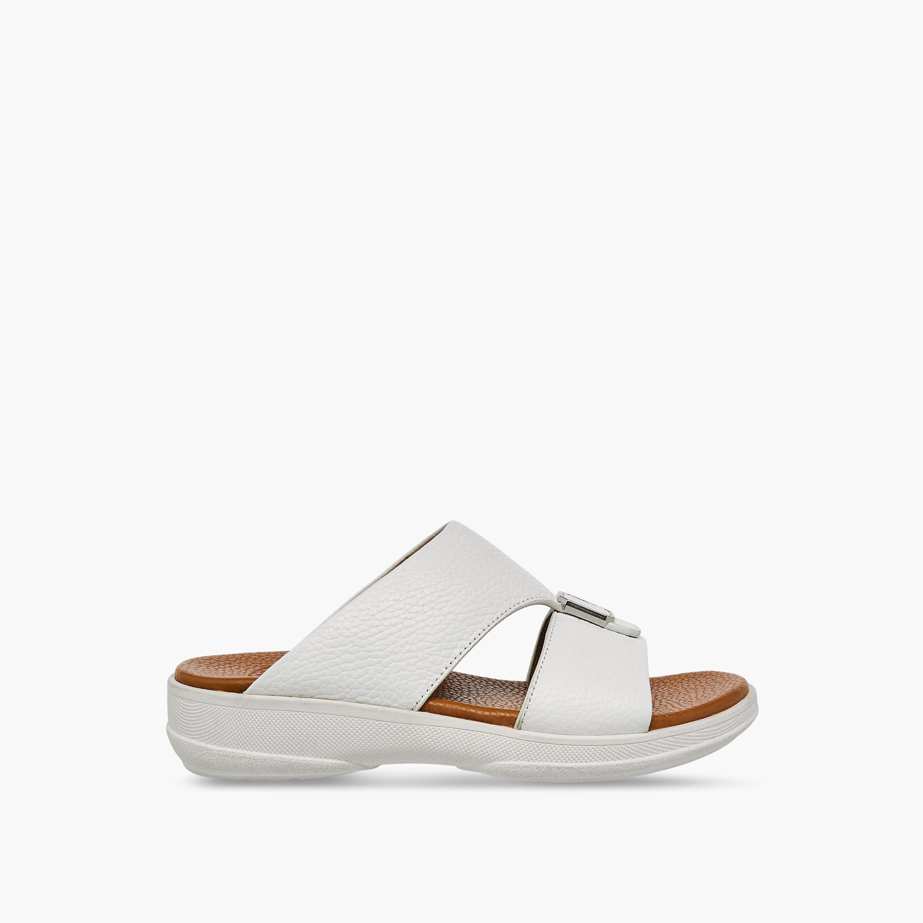 Pablosky Boys Slip-On Leather Arabic Sandals-boys-shoes-sandals-image-3
