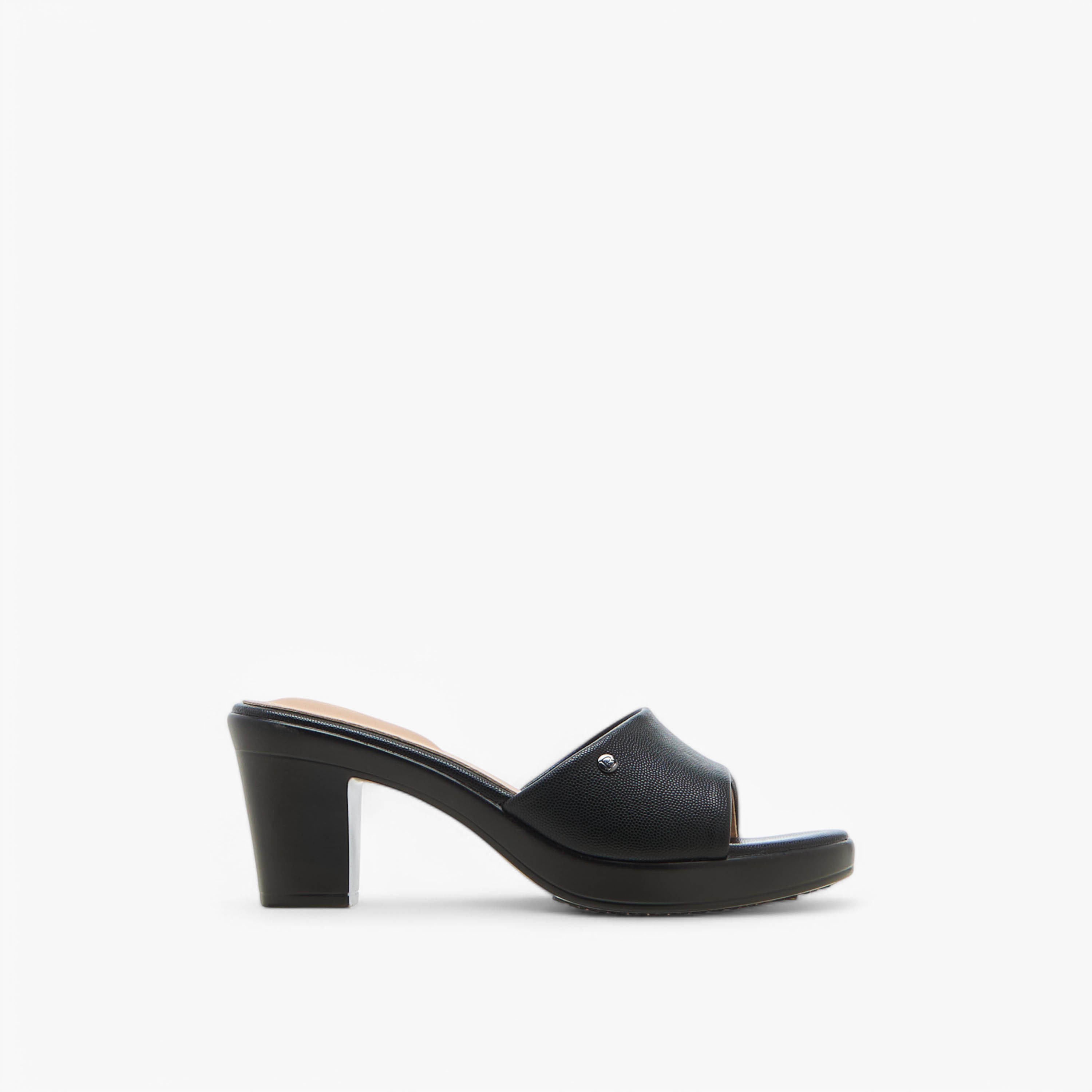 Flora Bella Textured Slip-On Sandals with Block Heel-women-shoes-sandals-heeled-image-3