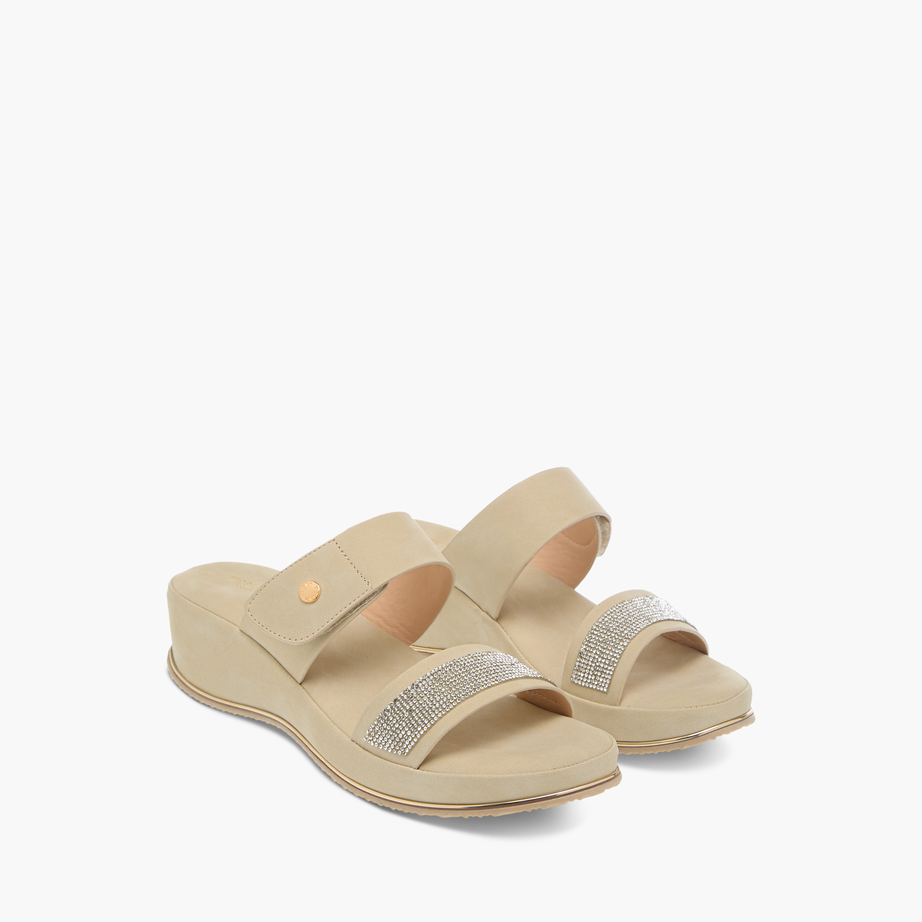 Flora Bella Embellished Slip-On Strap Sandals-women-shoes-sandals-heeled-image-1